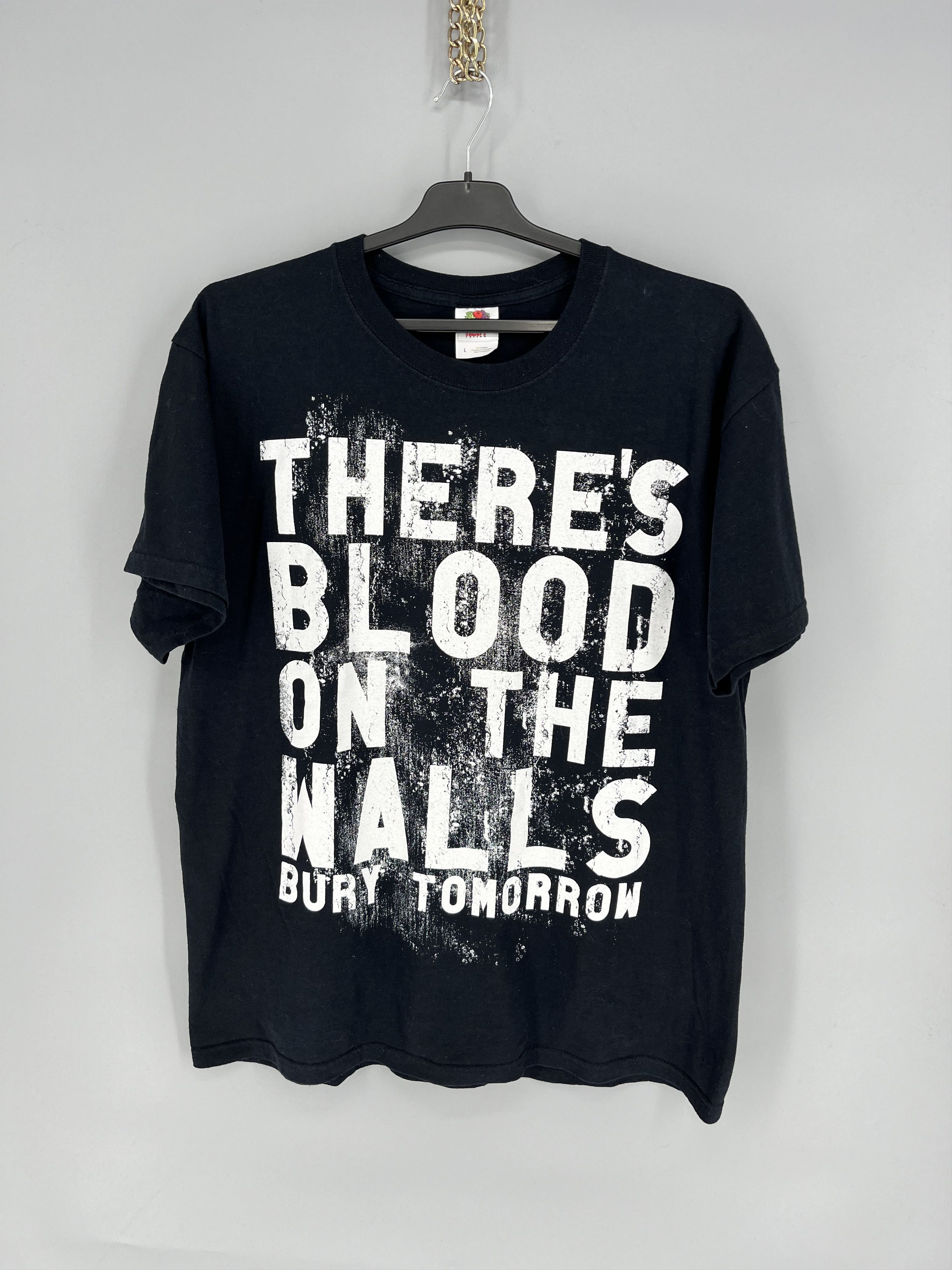 Band Tees × Vintage Vintage Y2K Bury Tomorrow – Bitemarks Lyrics Band Rock Stree Size US L / EU 52-54 / 3 - 1 Thumbnail
