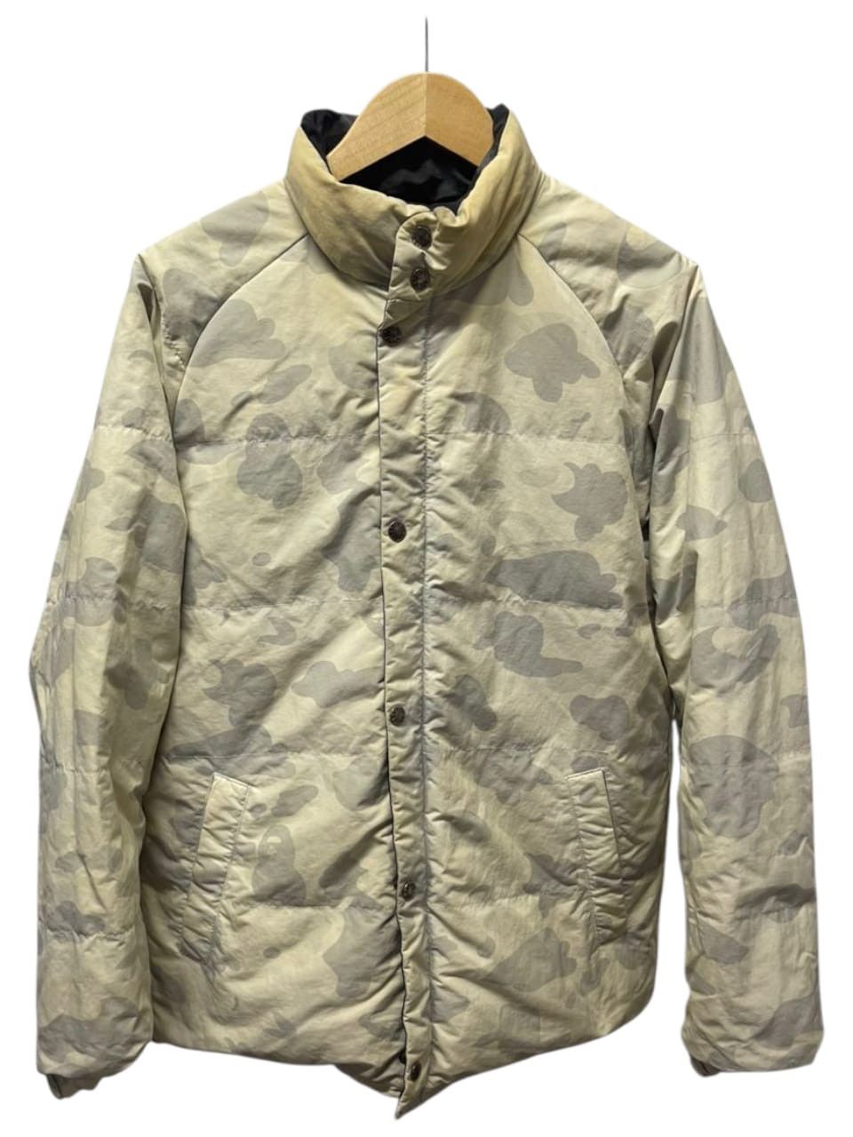 Bape A Bathing Ape Revesible Puffer Jacket Black & White Camo Size US M / EU 48-50 / 2 - 8 Thumbnail