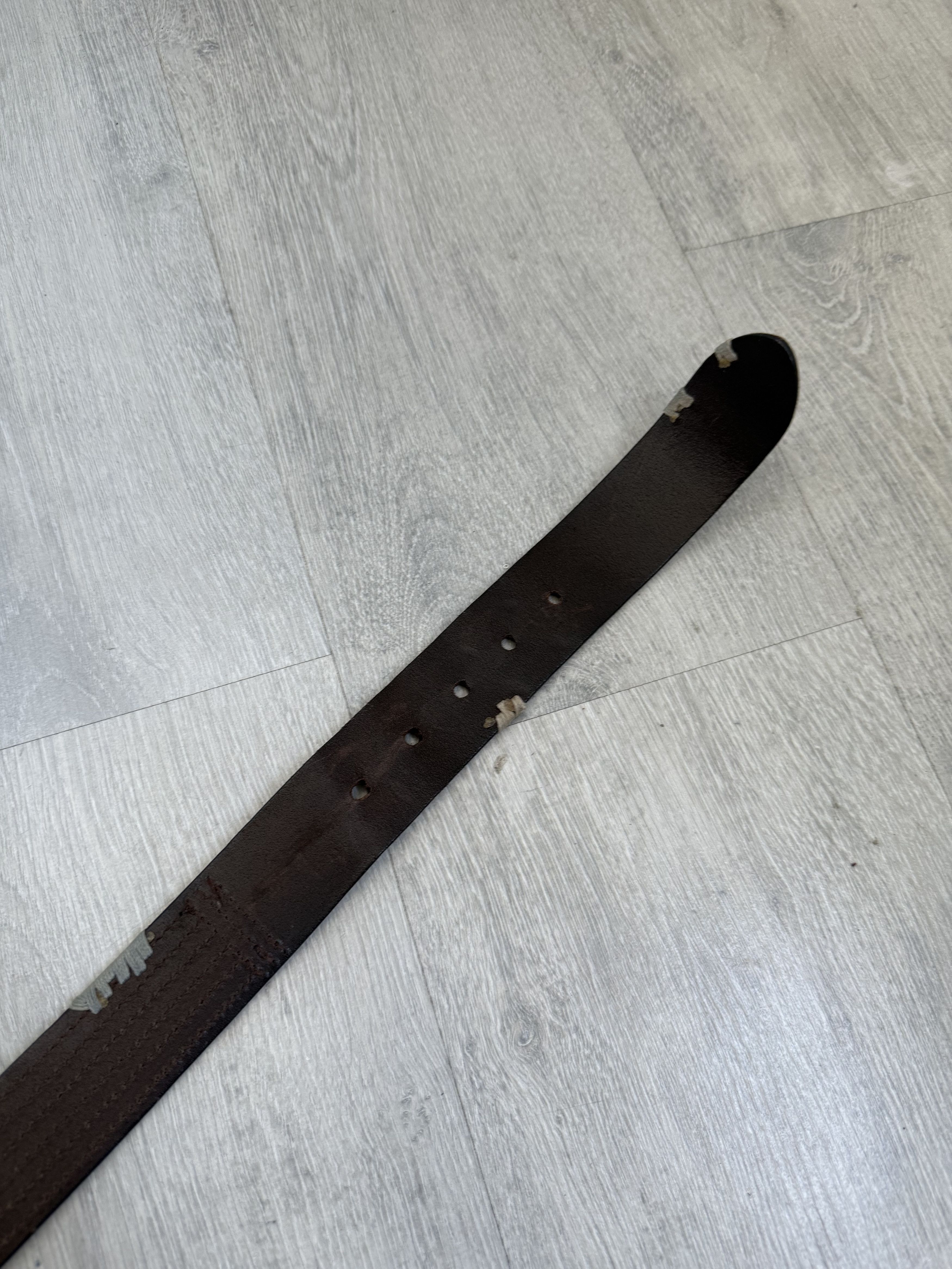 Diesel RARE Vintage Diesel cartridge loops cowboy leather belt Size ONE SIZE - 8 Thumbnail