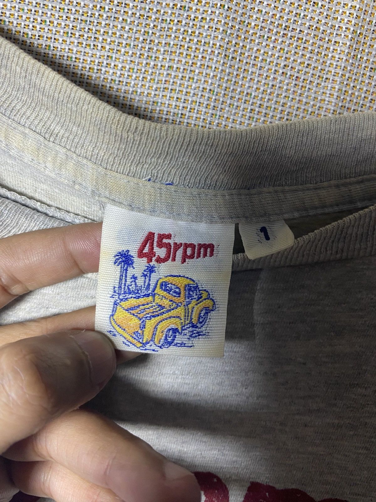 45rpm 45rpm Vintage Tees Women Japanese Brand Size US M / EU 48-50 / 2 - 4 Thumbnail