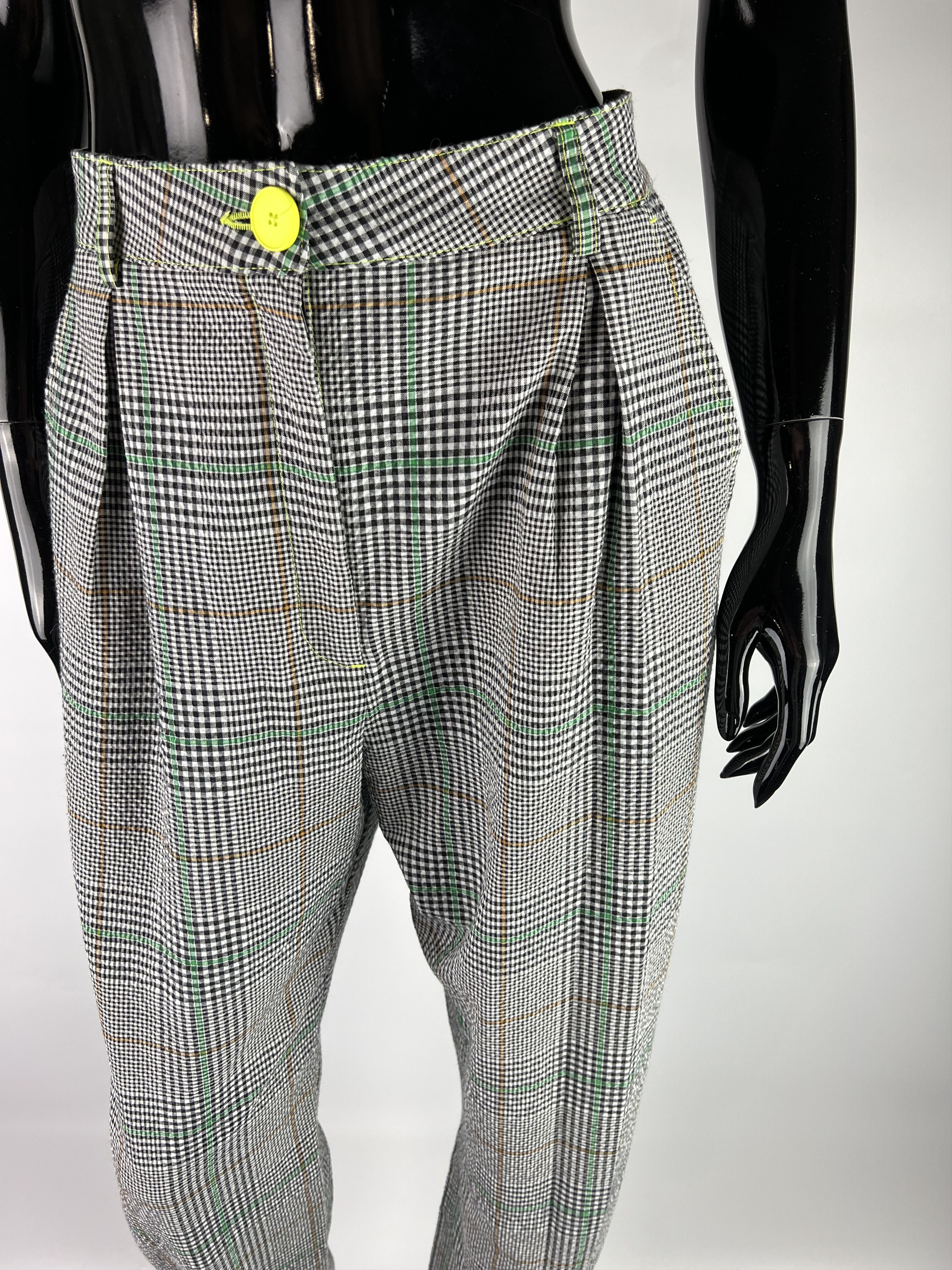 Essentiel Antwerp Essentiel Antwerp Check Pants Size EU38 US6 UK10 Size 28" / US 6 / IT 42 - 5 Thumbnail