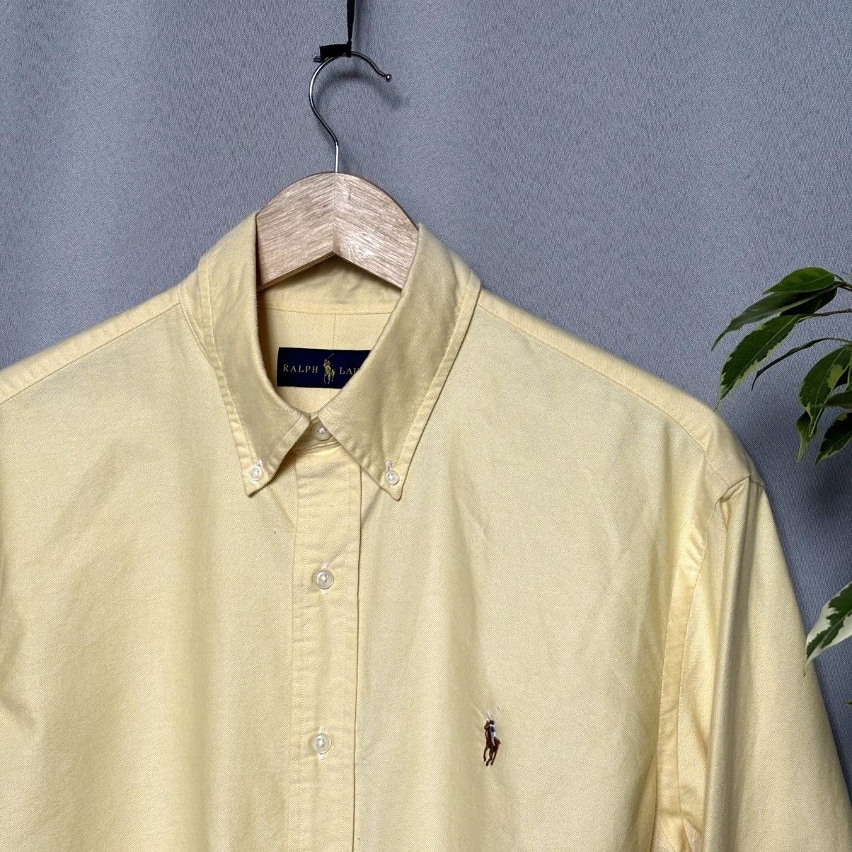 Polo Ralph Lauren Polo Ralph Lauren shirt yellow large casual rare Size US L / EU 52-54 / 3 - 5 Thumbnail