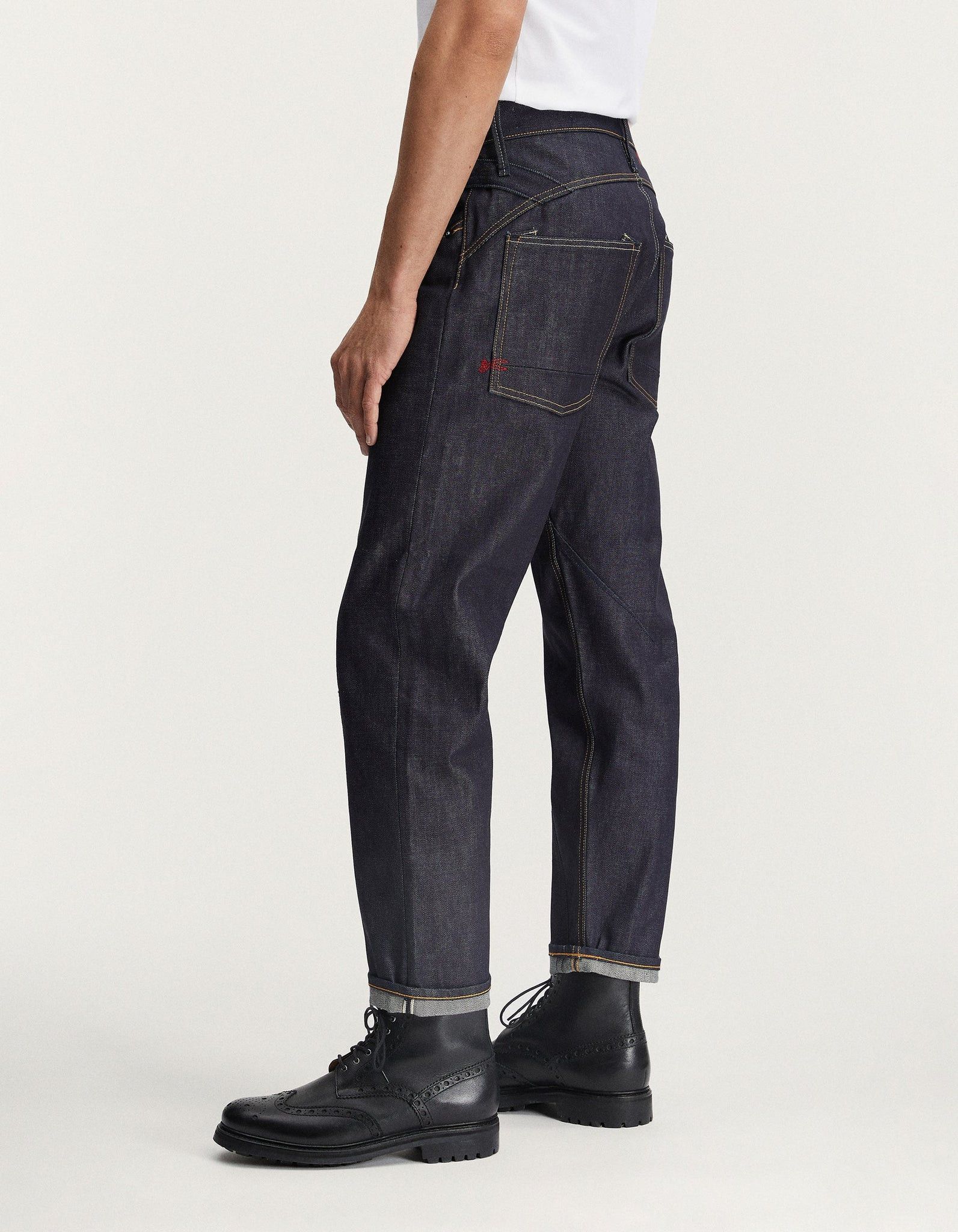 DENHAM Denham Sasuke Blade MIJ Japan Artisan Selvedge Denim Jeans Size US 29 - 25 Thumbnail