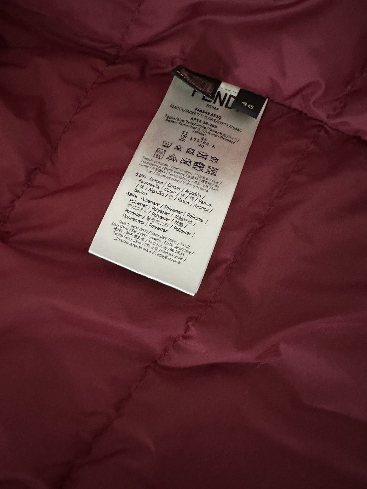 Fendi Fendi Down jacket - Bug eyes Size US S / EU 44-46 / 1 - 4 Thumbnail
