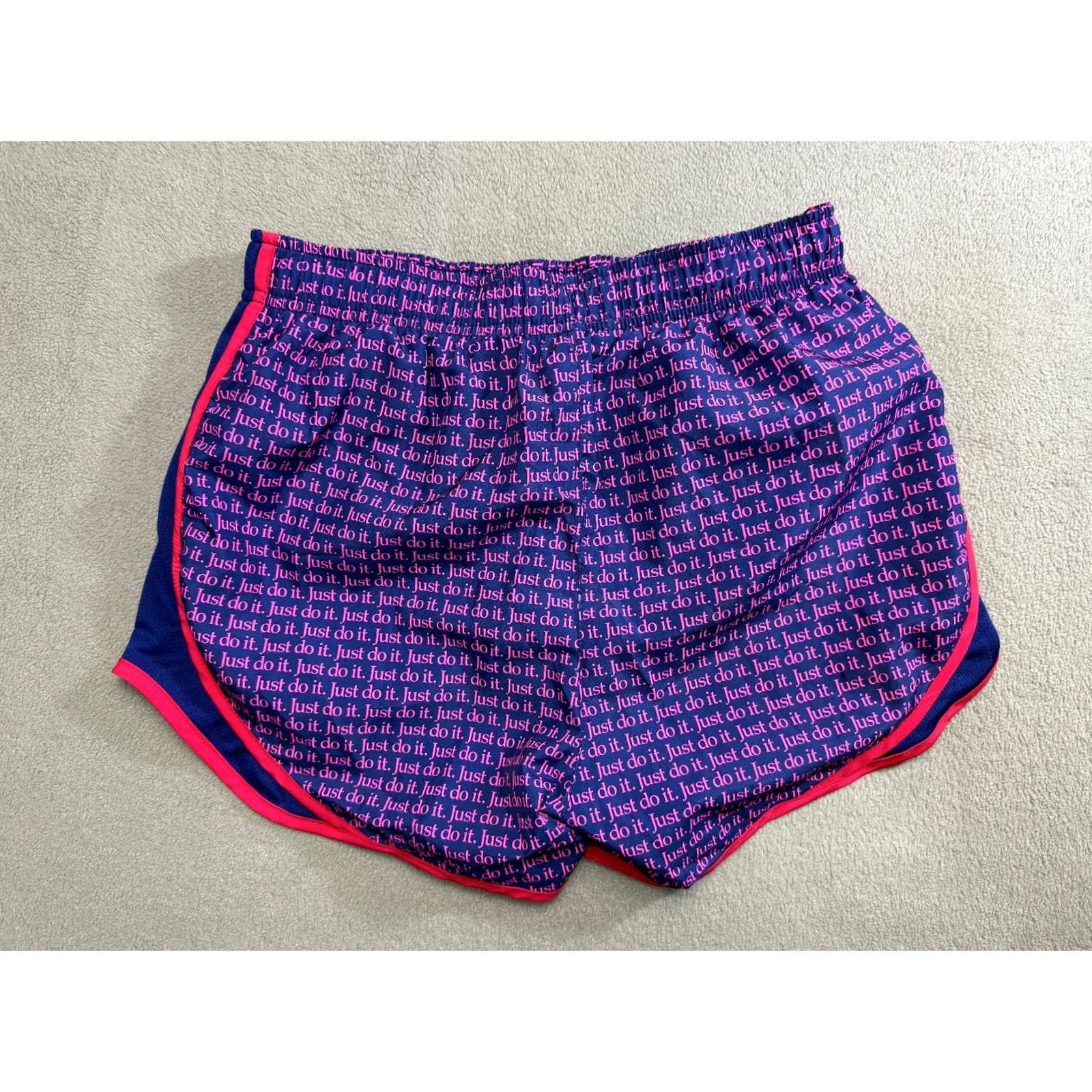 Nike Nike Just do it! Purple running shorts Womens S Athletic Sh 1-2day shipping 3-5 weeks Purple Nike Womens S Size 28" / US 6 / IT 42 - 6 Thumbnail