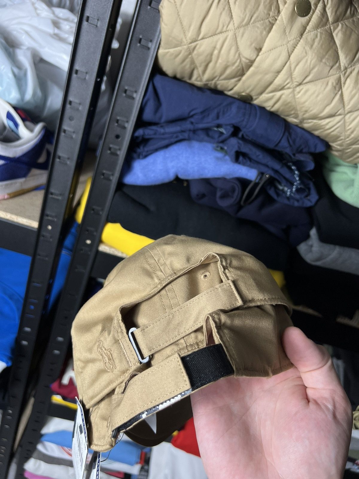Polo Ralph Lauren 🔥 NWT Polo Ralph Lauren Cap — Beige (One Size) Size ONE SIZE - 5 Thumbnail