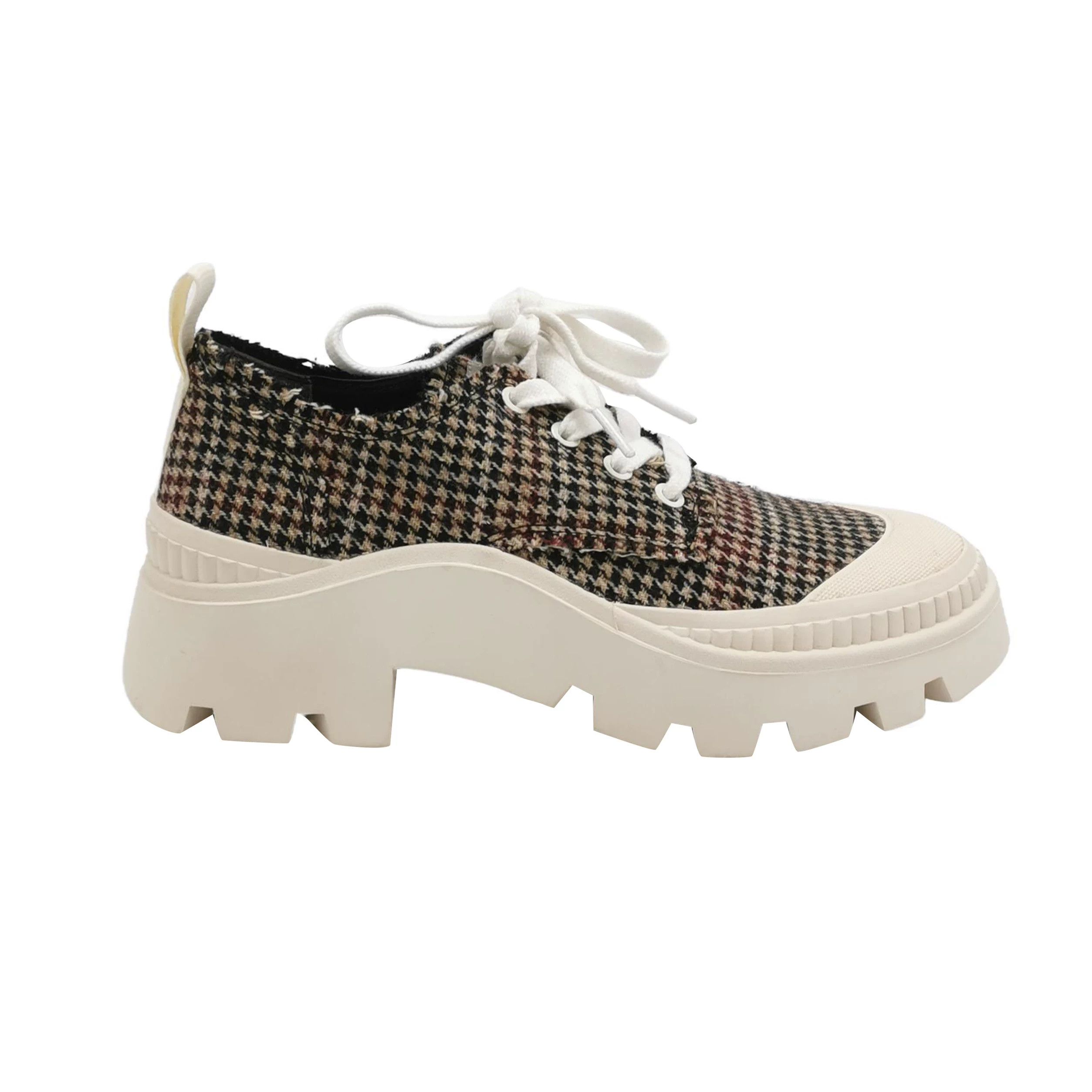 Tory Burch Tory Burch Colorblock Round Toe Platform Shoes Size US 7.5 / IT 37.5 - 1 Thumbnail