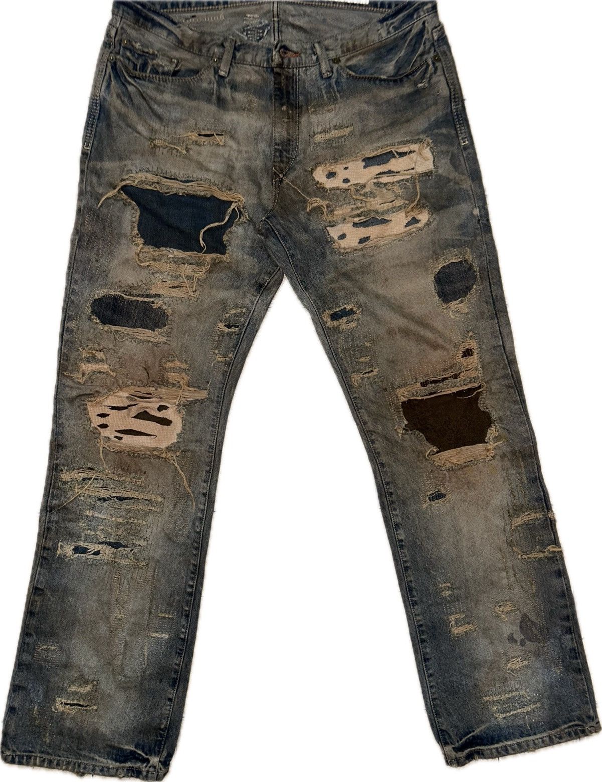 Edwin Custom Mud-wash distressed Denim Size US 36 / EU 52 - 1 Thumbnail
