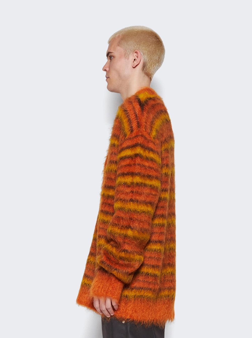 Marni o1mle0126 Mohair Cardigan Lobster in Multicolor Size US M / EU 48-50 / 2 - 3 Thumbnail
