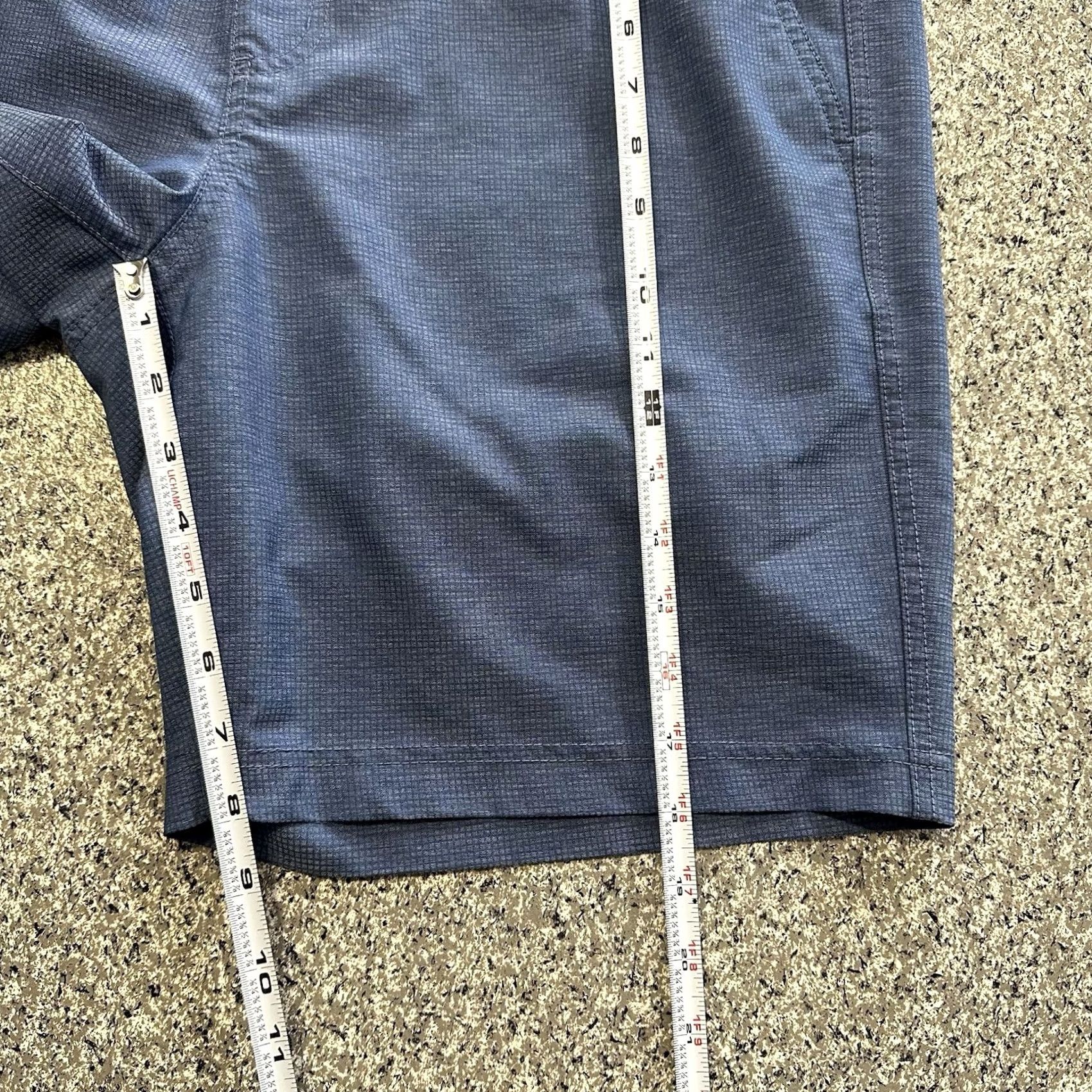 Vintage Copper & Oak Shorts Mens L Active 2 in 1 Tight Lined Drawstring Blue Size US 33 - 6 Thumbnail