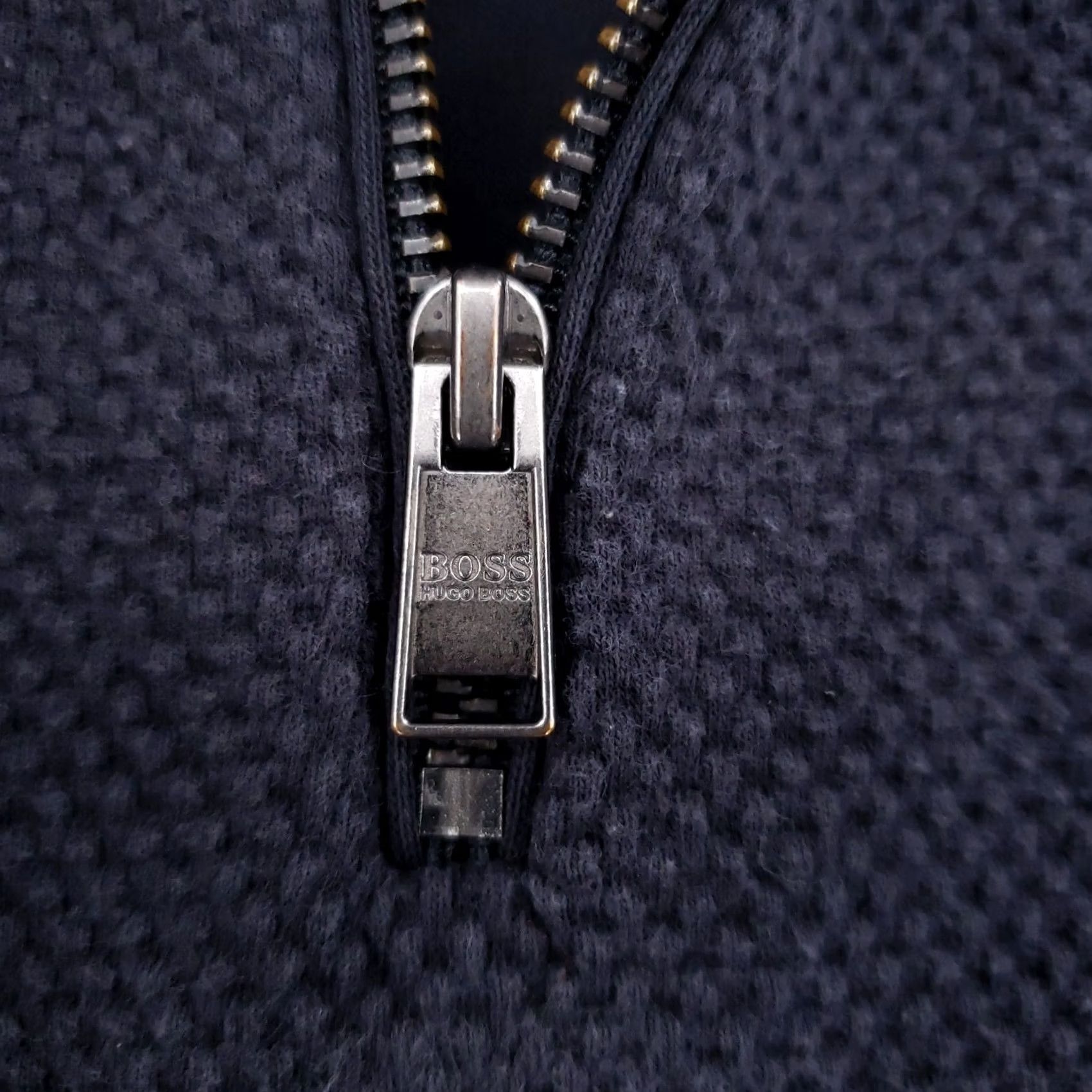 Hugo Boss Hugo Boss Sweater Men XL Blue Regular Fit Long Sleeve Mock Neck 1/4 Zip Pullover Size US XL / EU 56 / 4 - 6 Thumbnail