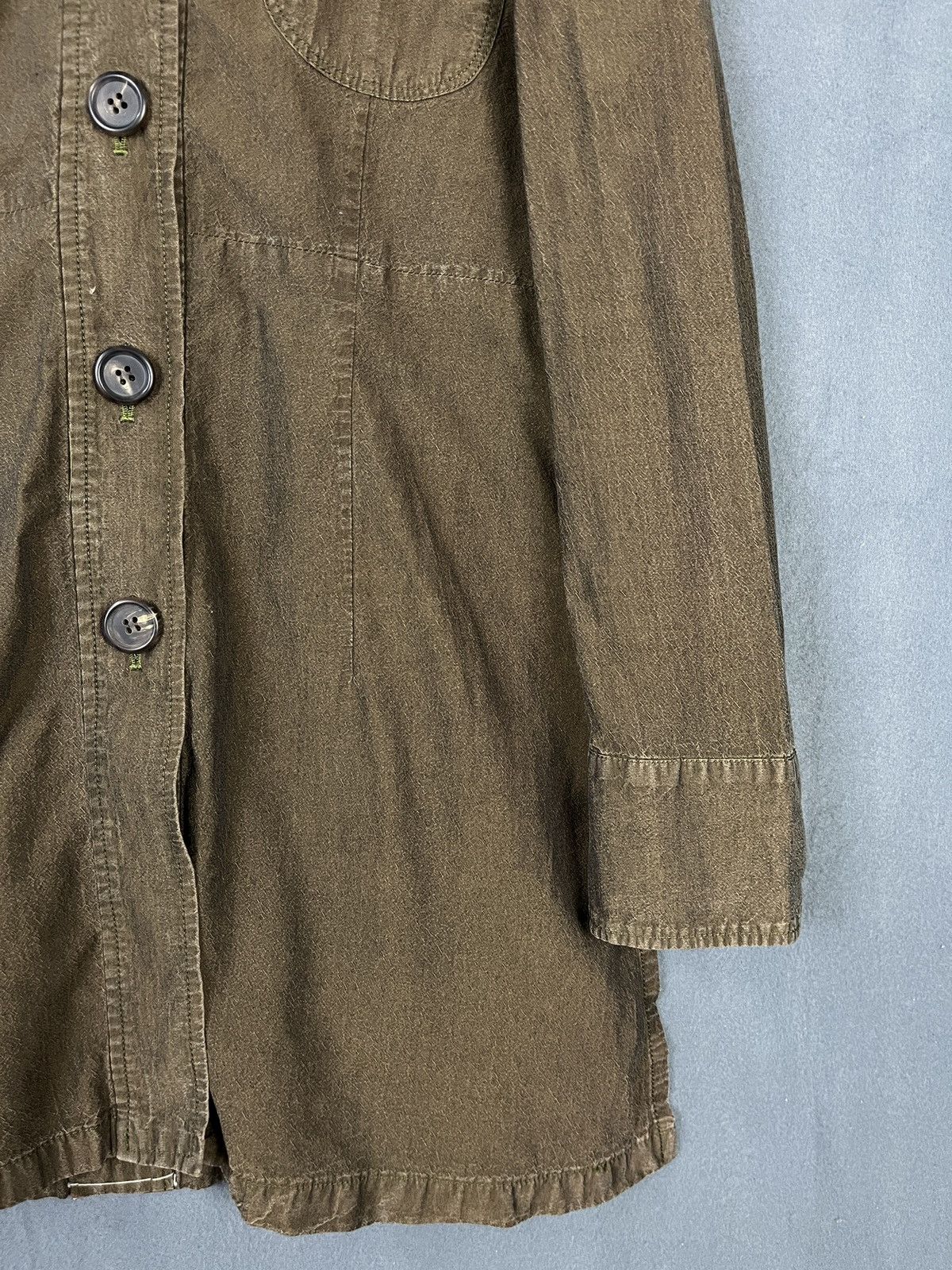 Japanese Brand × Vintage Una Parte Overshirt Shirt Jacket Size M / US 6-8 / IT 42-44 - 5 Thumbnail