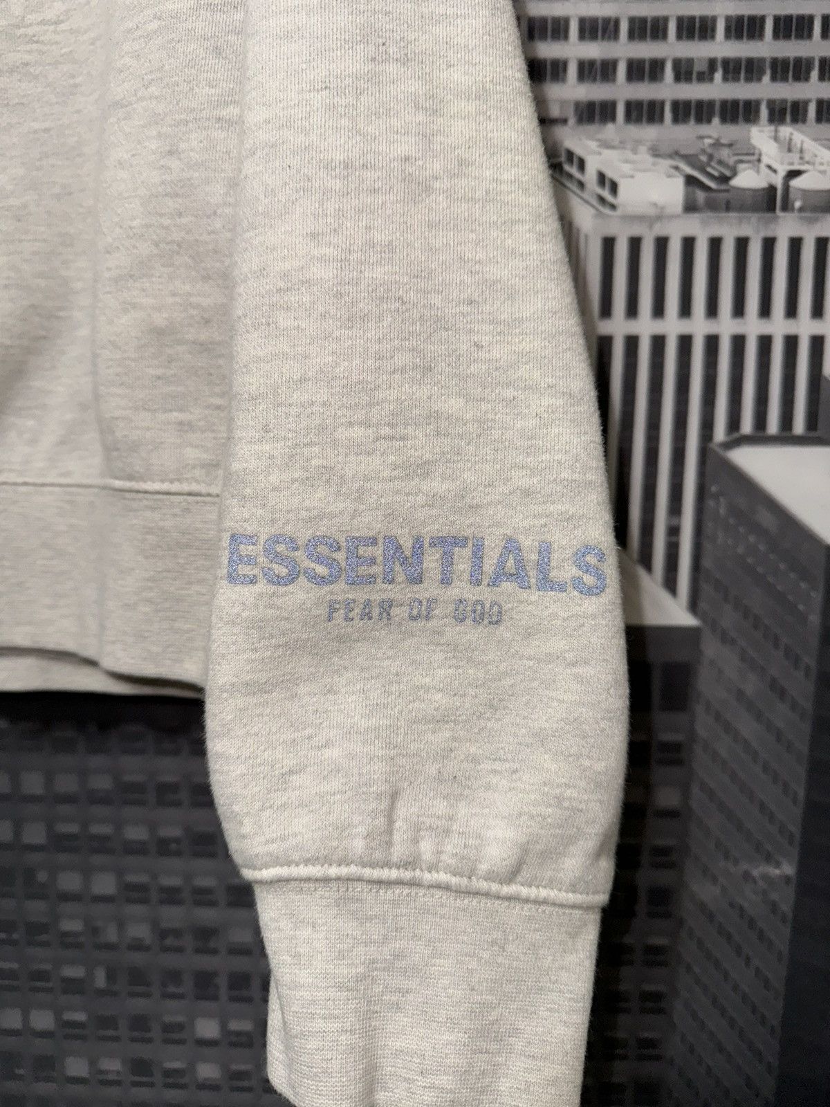 Fear of God 💥Fear of God Essentials Half-Zip Sweater Oatmeal SZ Small Size US S / EU 44-46 / 1 - 4 Thumbnail