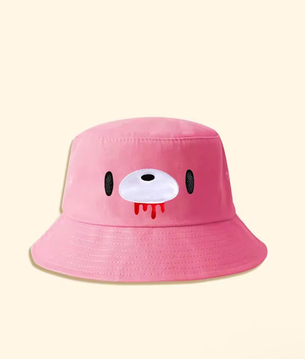 Japanese Brand Japanese Anime Gloomy Bear Fisherman Pink Panama Hat Size ONE SIZE - 2 Thumbnail