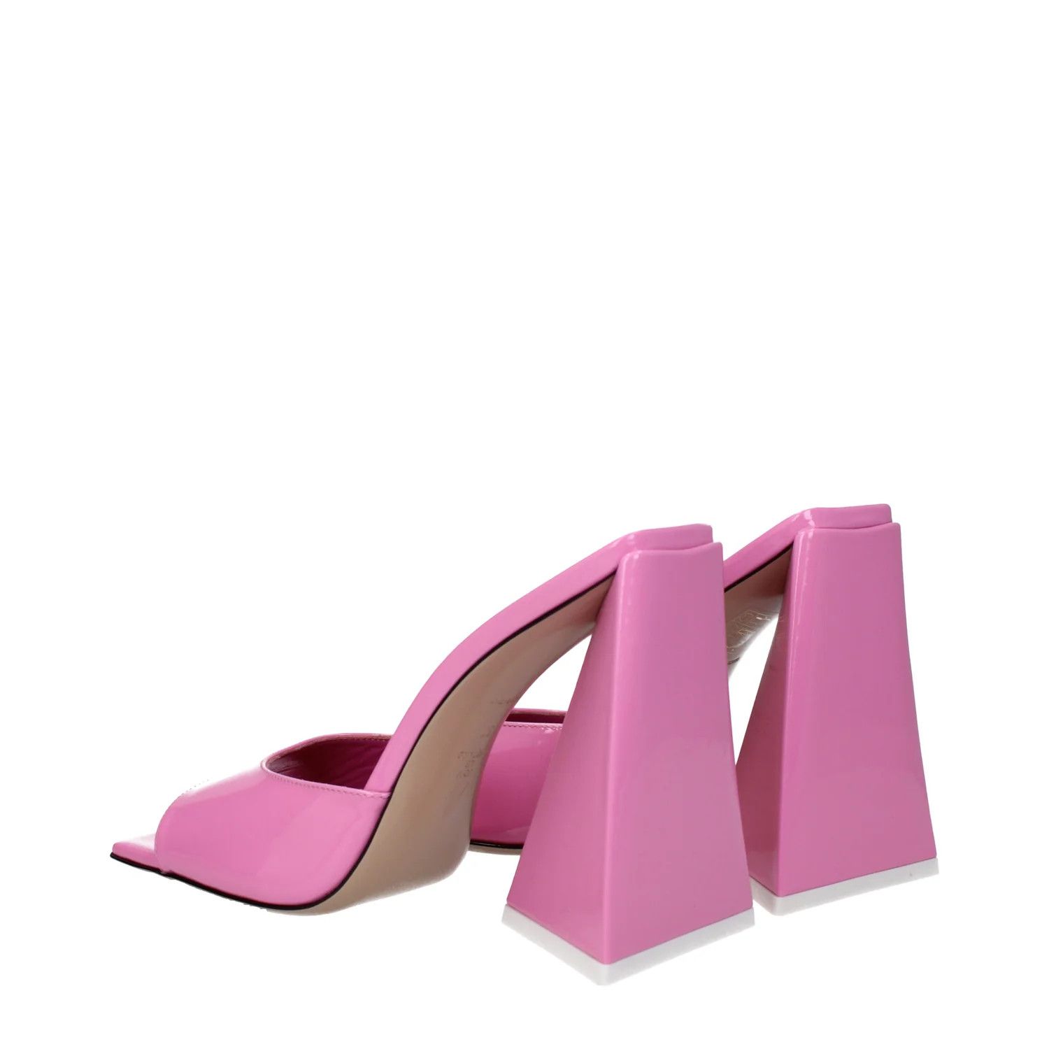The Attico ob1o1e1224 Patent Leather Sandals in Pink Size US 7 / IT 37 - 4 Thumbnail