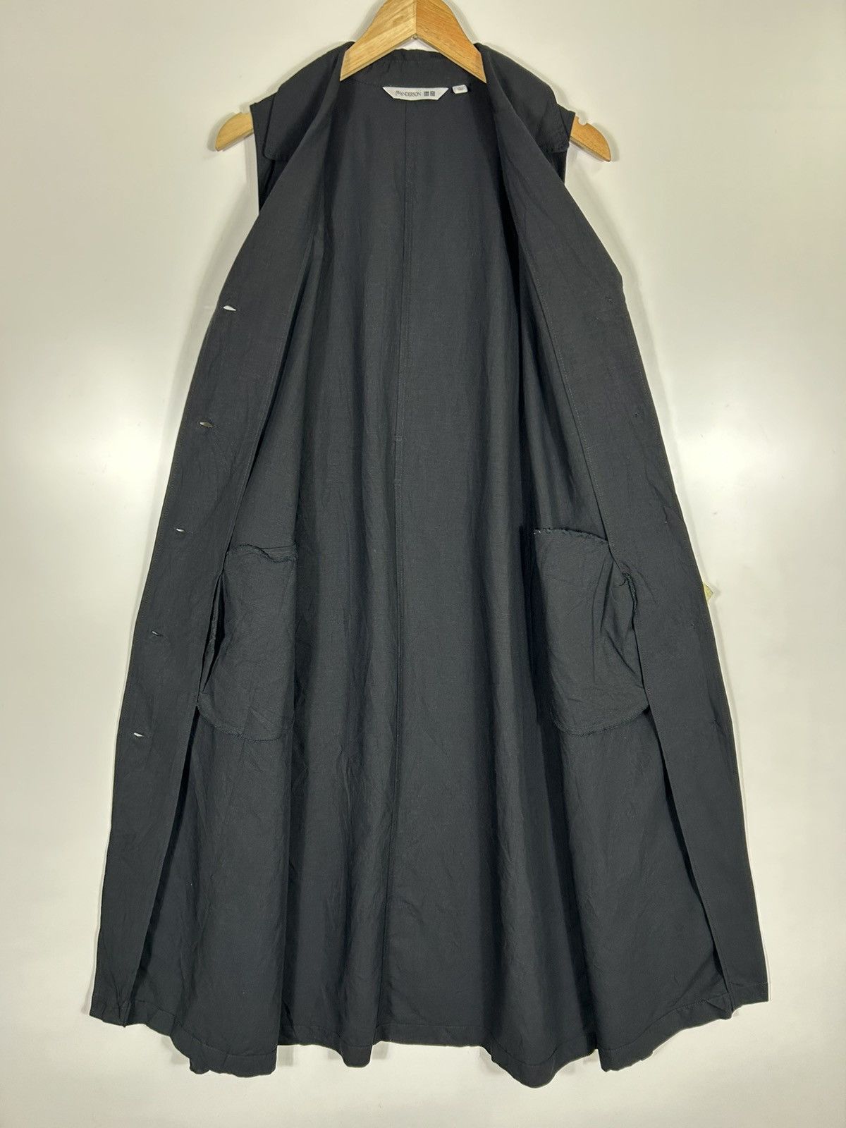 JW Anderson × Japanese Brand × Uniqlo 🔥JW.Anderson Uniqlo Button Sleeveless Maxi Dresses Size L / US 10 / IT 46 - 10 Thumbnail