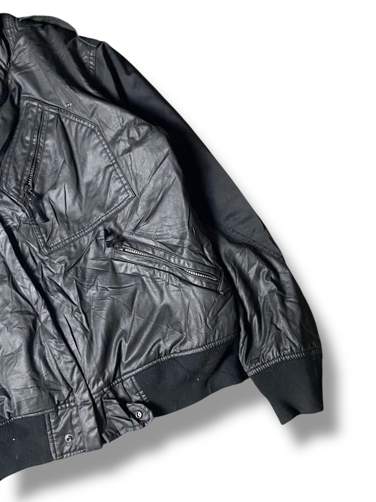 Uniqlo UNIQLO Quality Garment Double Collar Riders Jacket (158) Size US L / EU 52-54 / 3 - 4 Thumbnail