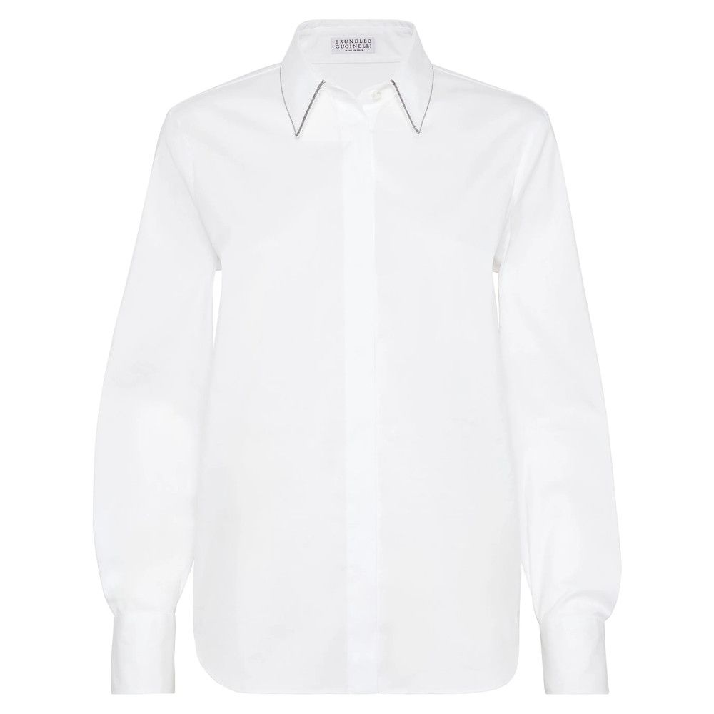 Brunello Cucinelli WHITE Tops - Shirts
