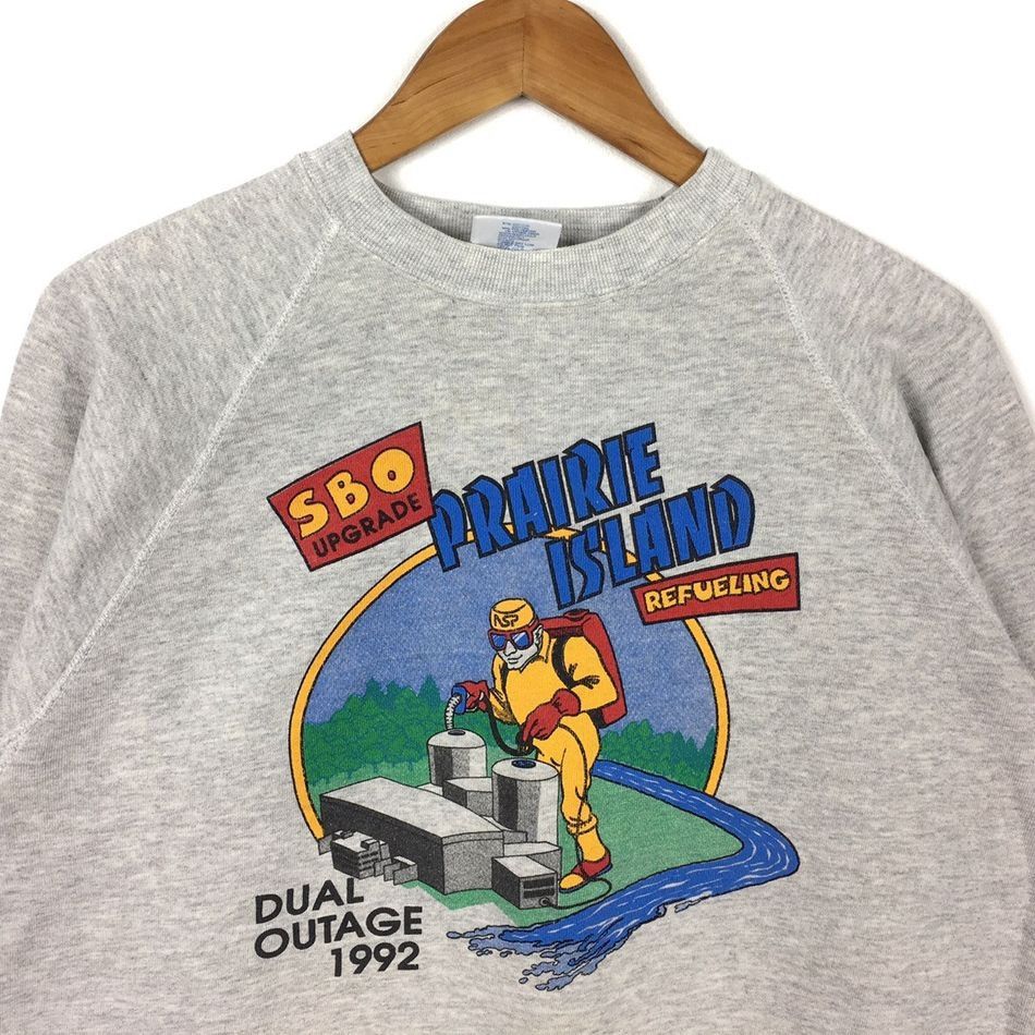 Vintage 1992 PRAIRIE ISLAND SBO Vintage Hoodie Size US XL / EU 56 / 4 - 1 Thumbnail