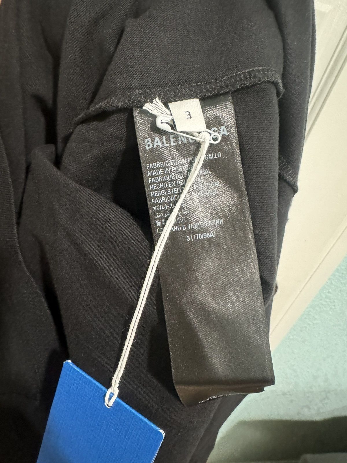 Balenciaga Balenciaga Adidas Black Shirt Size US L / EU 52-54 / 3 - 6 Thumbnail