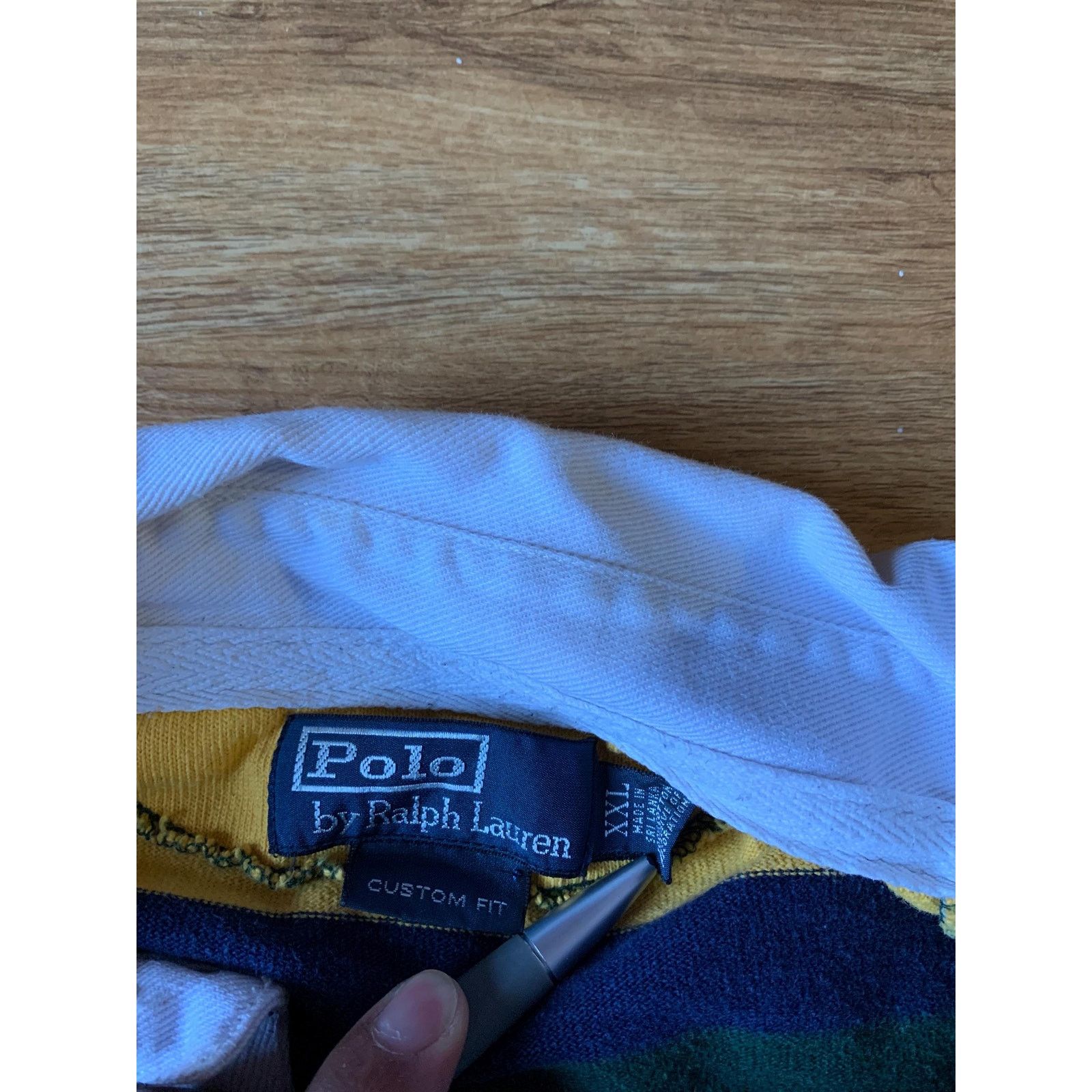 Ralph Lauren Vintage polo ralph Lauren rugby shirt size xxl 1990s 80s Size US XXL / EU 58 / 5 - 5 Thumbnail