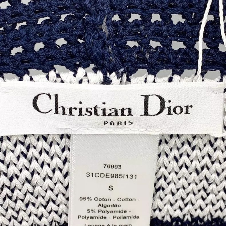 Dior Christian Dior Colorful Cotton Knitted Fisherman Hat-2505 Size ONE SIZE - 8 Thumbnail