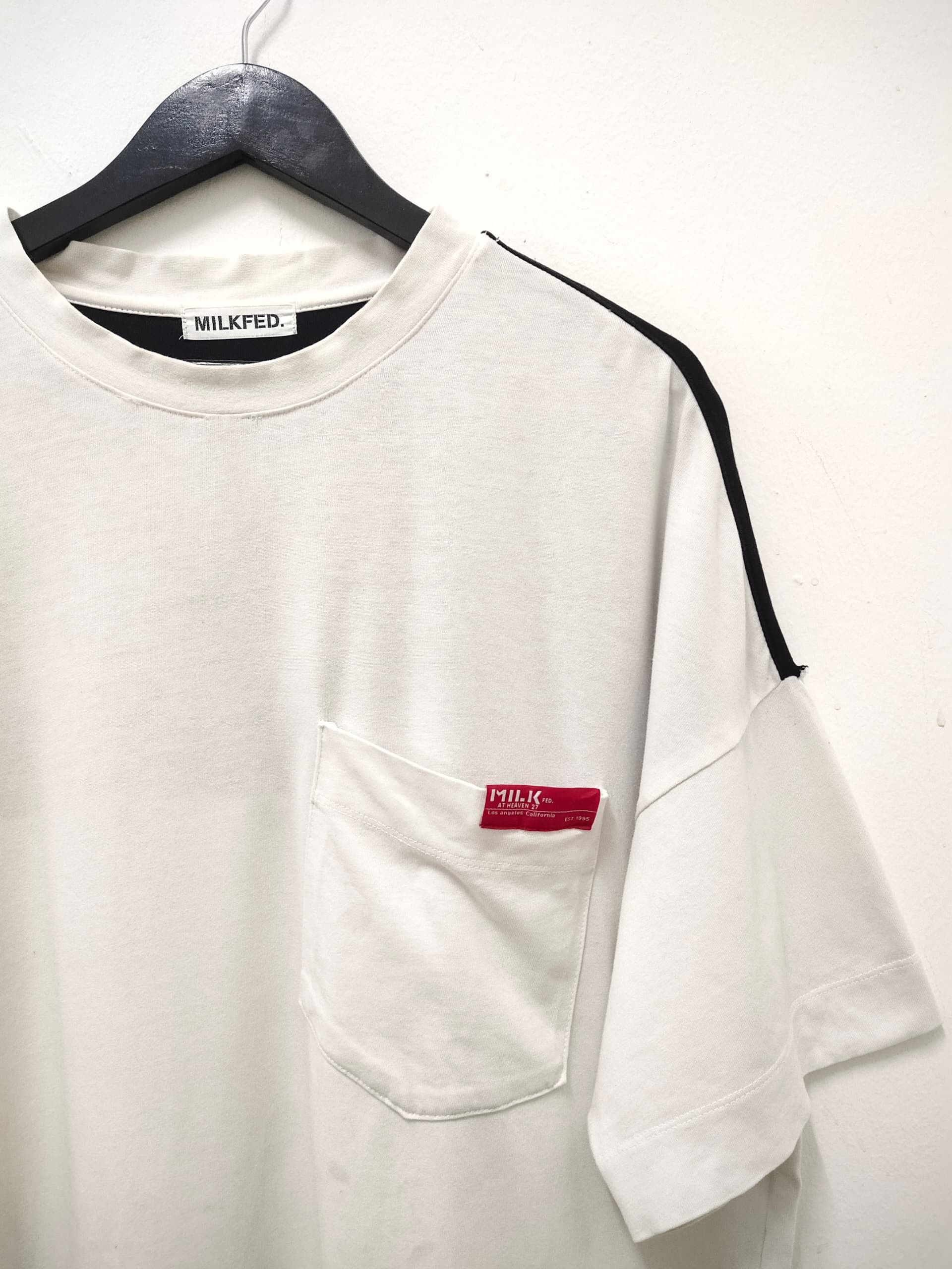 Designer × Japanese Brand MILKFED spell out logo Oversize t shirt streetwear Size US XL / EU 56 / 4 - 6 Thumbnail
