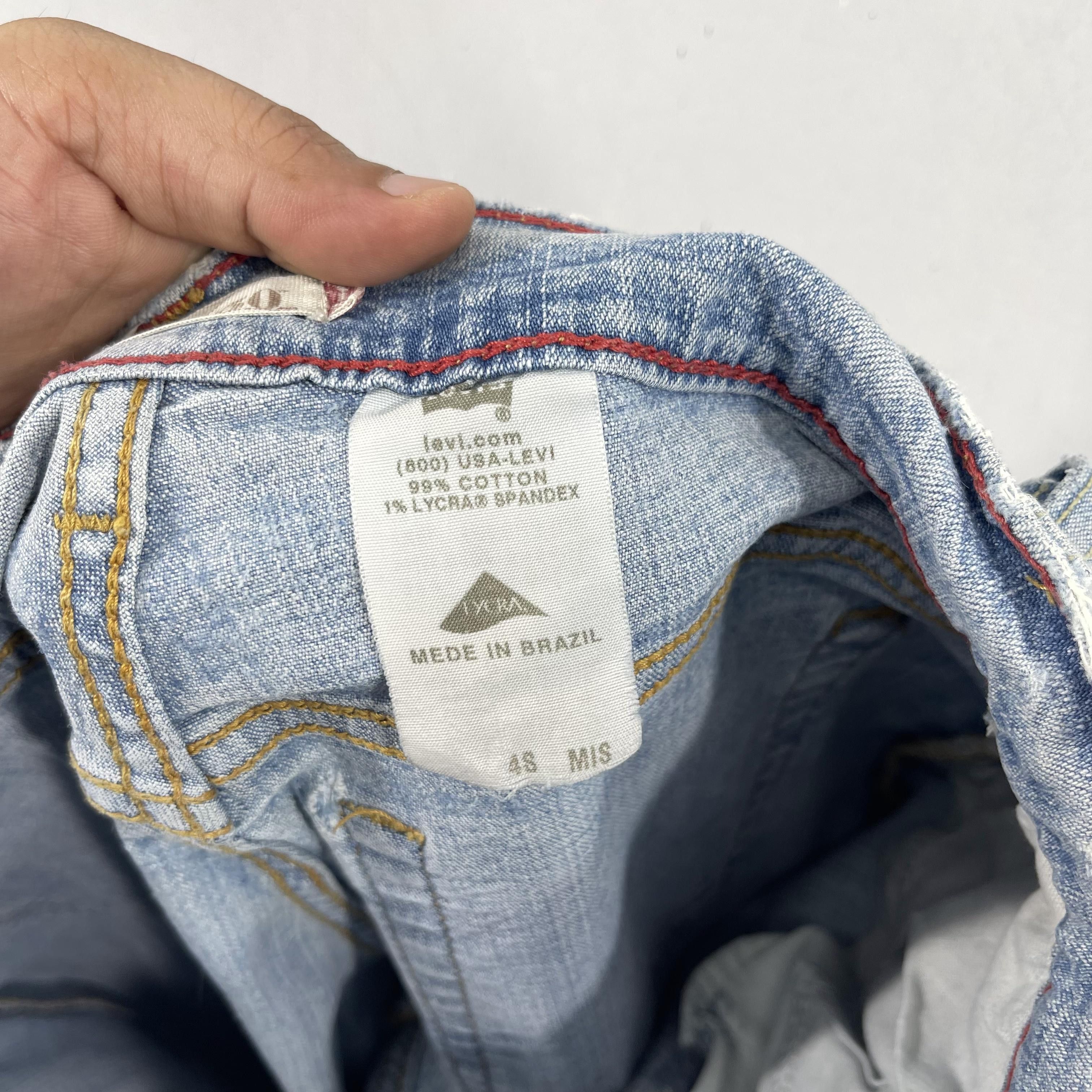 Levi's × Vintage Size 28 Vintage Distressed Levis 550 Relaxed Bootcut Jeans Size 28" / US 6 / IT 42 - 4 Thumbnail