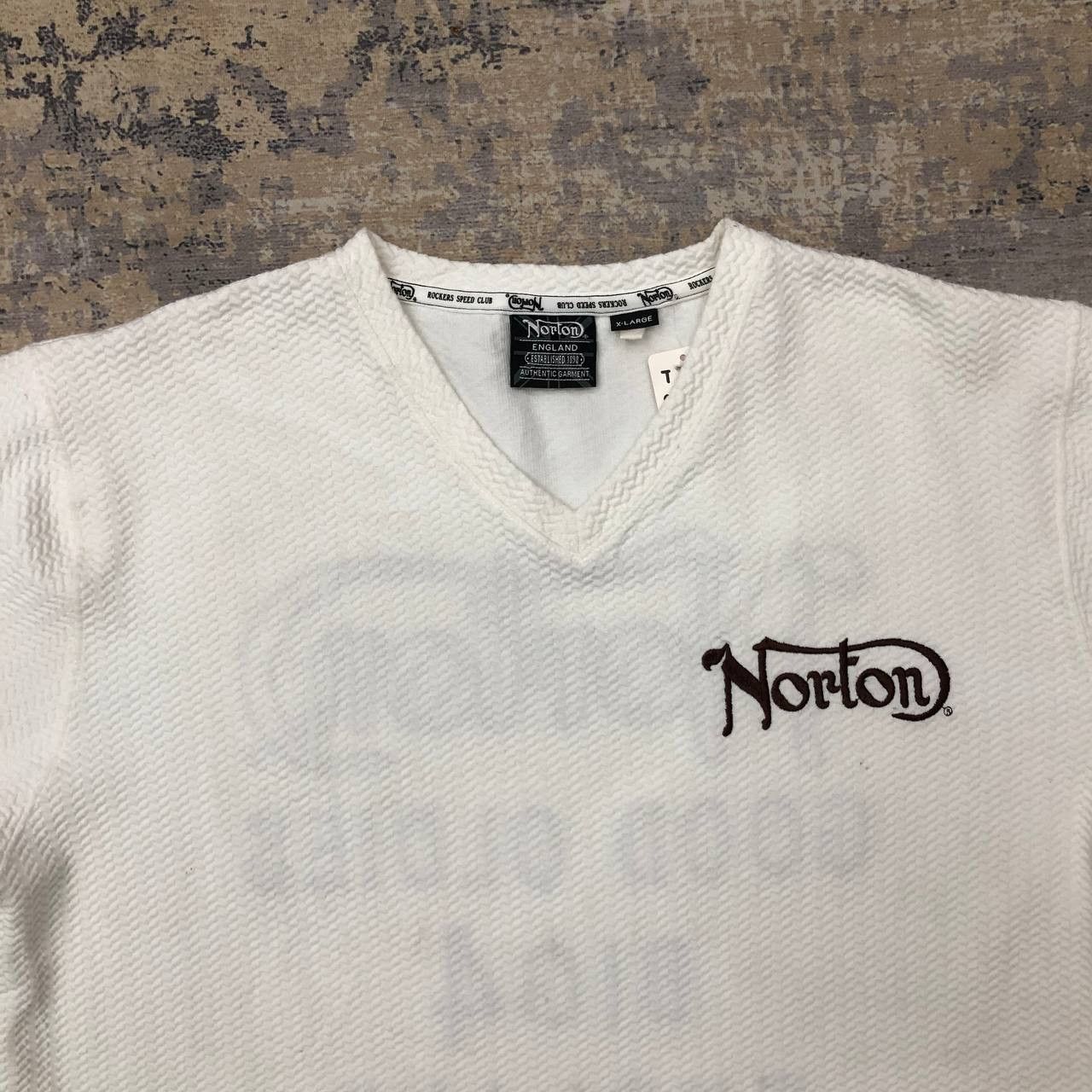 Norton × Sports Specialties T78 NORTON MOTORCYCLE GOOD OLDIE BIG4 ENGLAND TEE Size US XL / EU 56 / 4 - 4 Thumbnail
