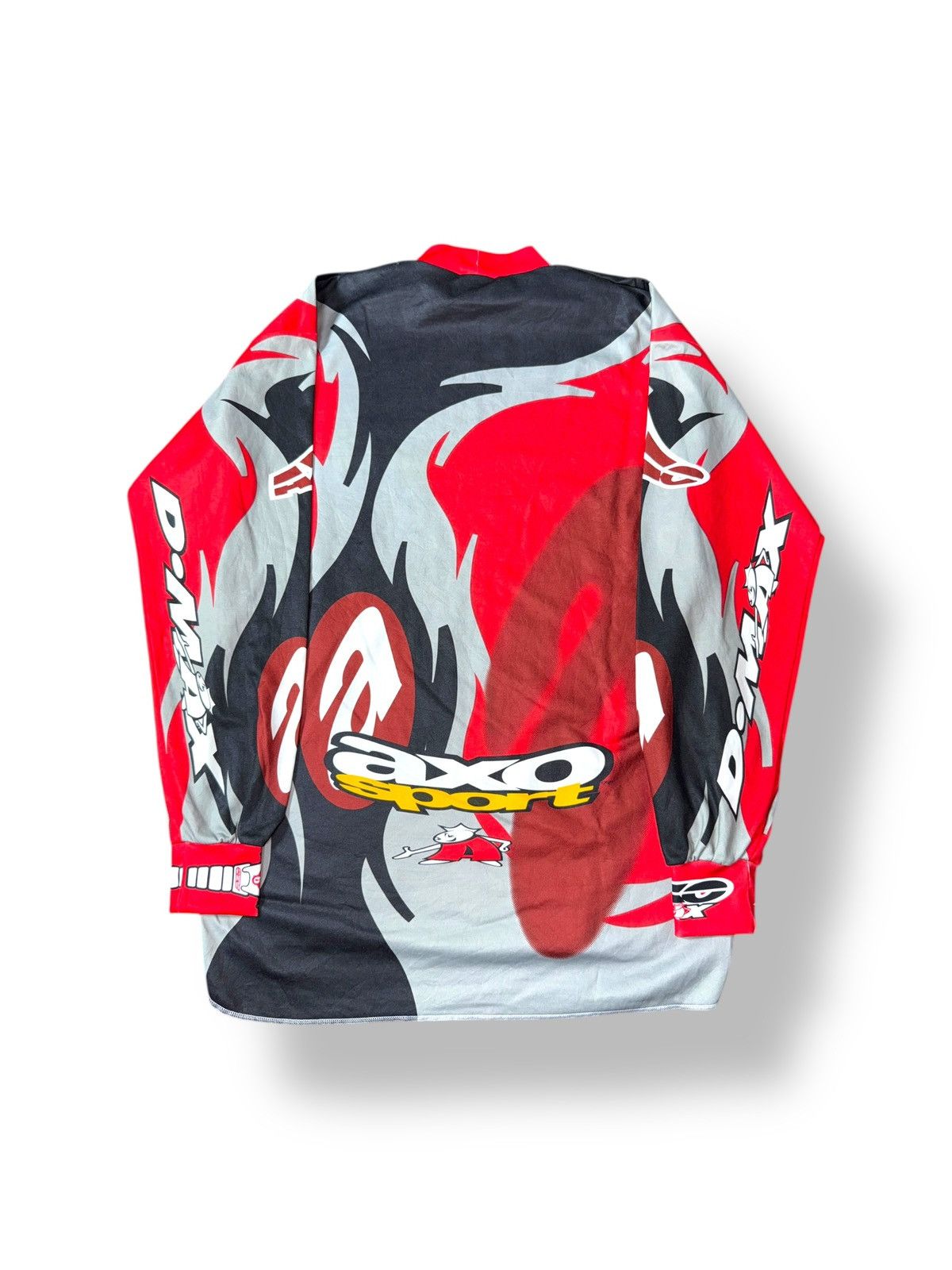 Vintage *RARE* VINTAGE 90s AXO SPORT RACING MOTOCROSS JERSEY Size US M / EU 48-50 / 2 - 10 Thumbnail