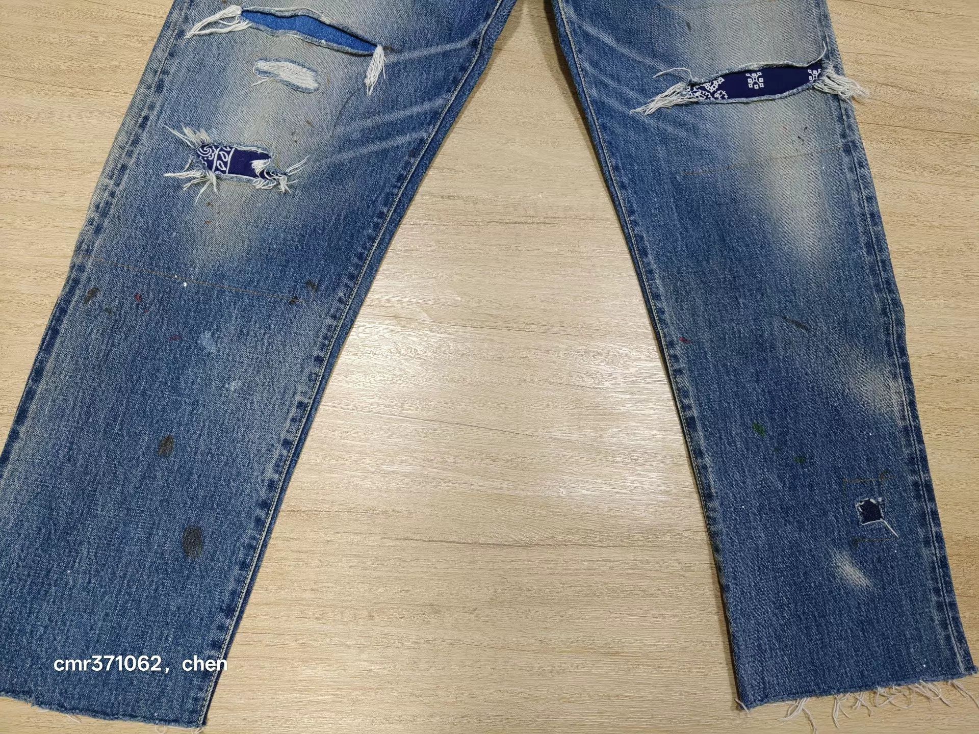 Visvim visvim 22 ict journeyman pants NEW 1,3,4 cashew flower patch Size US 30 / EU 46 - 3 Thumbnail