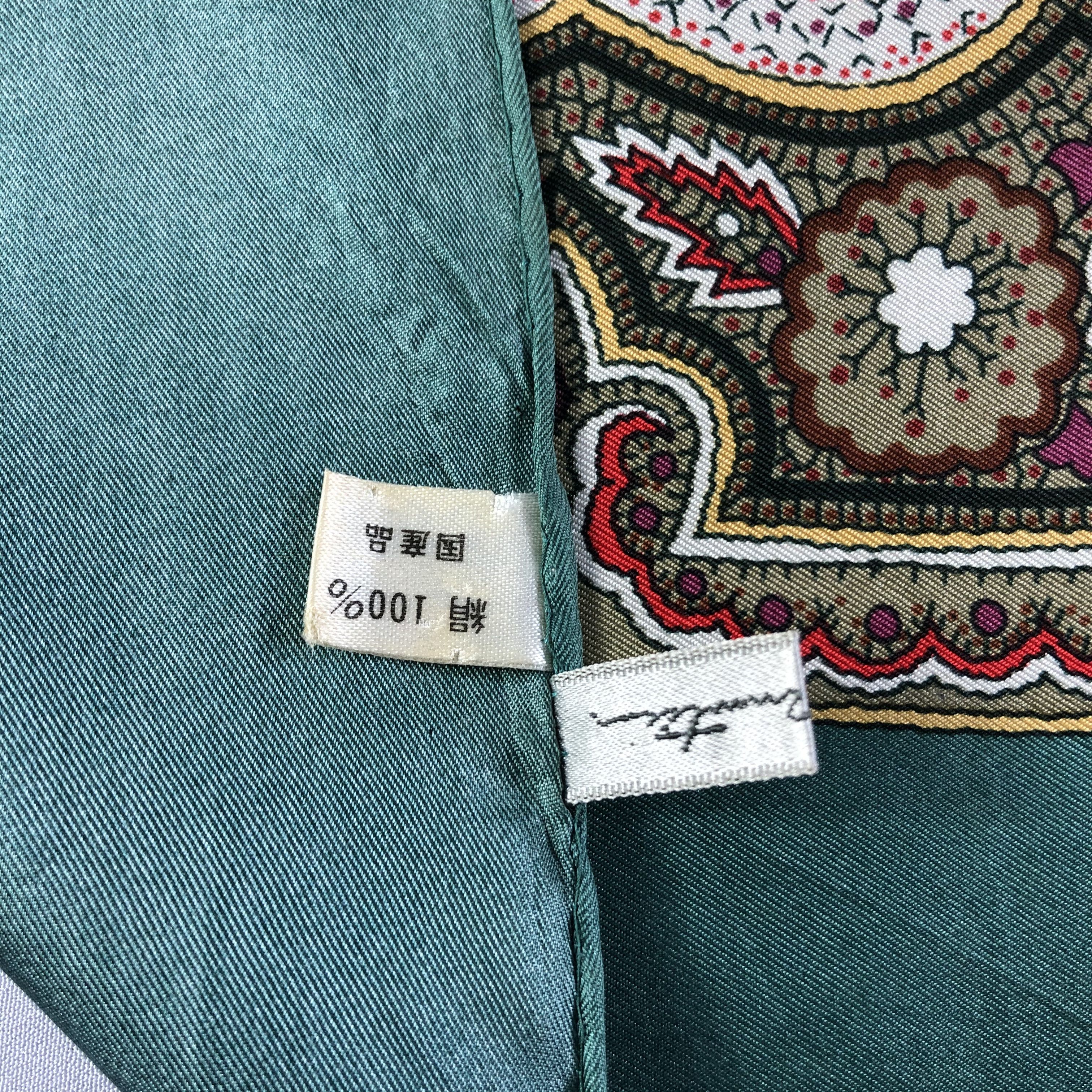 Vintage Vintage Silk Scarf Size ONE SIZE - 6 Thumbnail