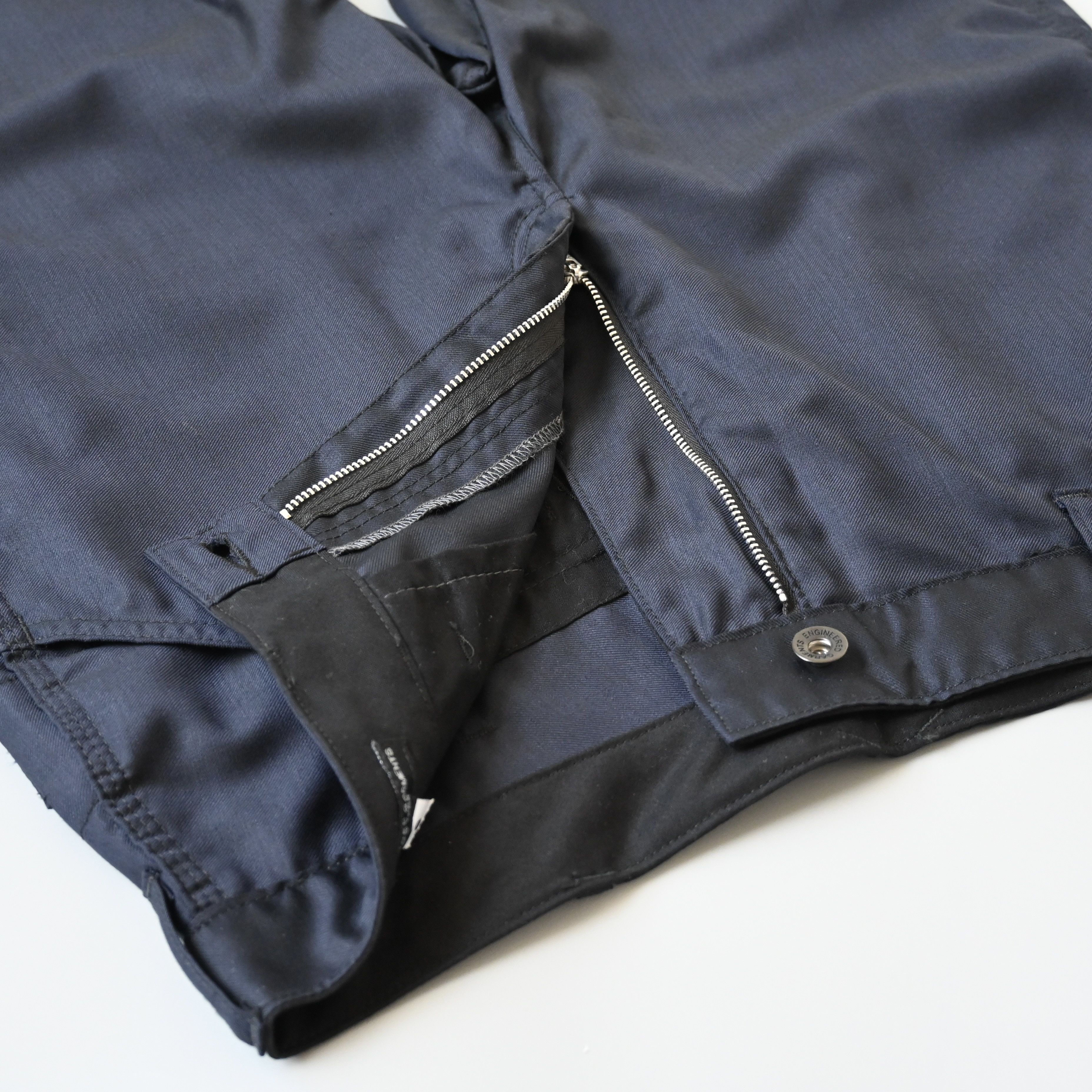 Engineered Garments UNUSED, Engineered Garments painter shorts, navy wool, S Size US 33 - 7 Thumbnail