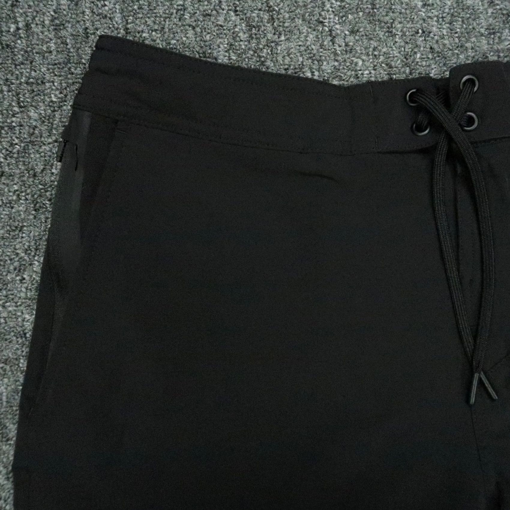 Ten Thousand Ten Thousand Shorts Mens XL Black Performance The Foundation Zip Pocket 9" Athletic Pockets Drawstring Size US 36 / EU 52 - 2 Thumbnail