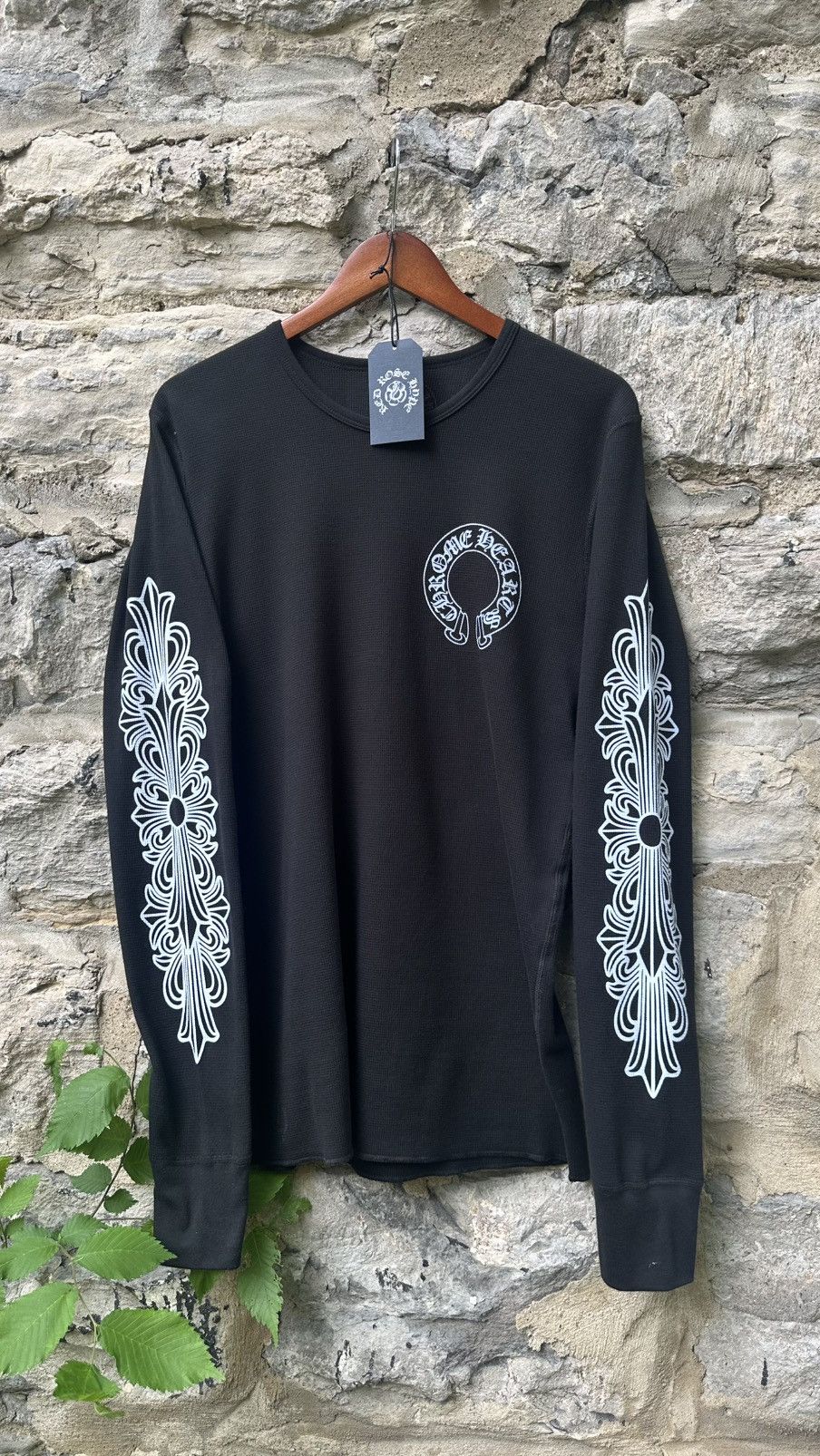 Chrome Hearts Chrome Hearts Thermal Floral Long Sleeve Horseshoe Size US L / EU 52-54 / 3 - 1 Thumbnail