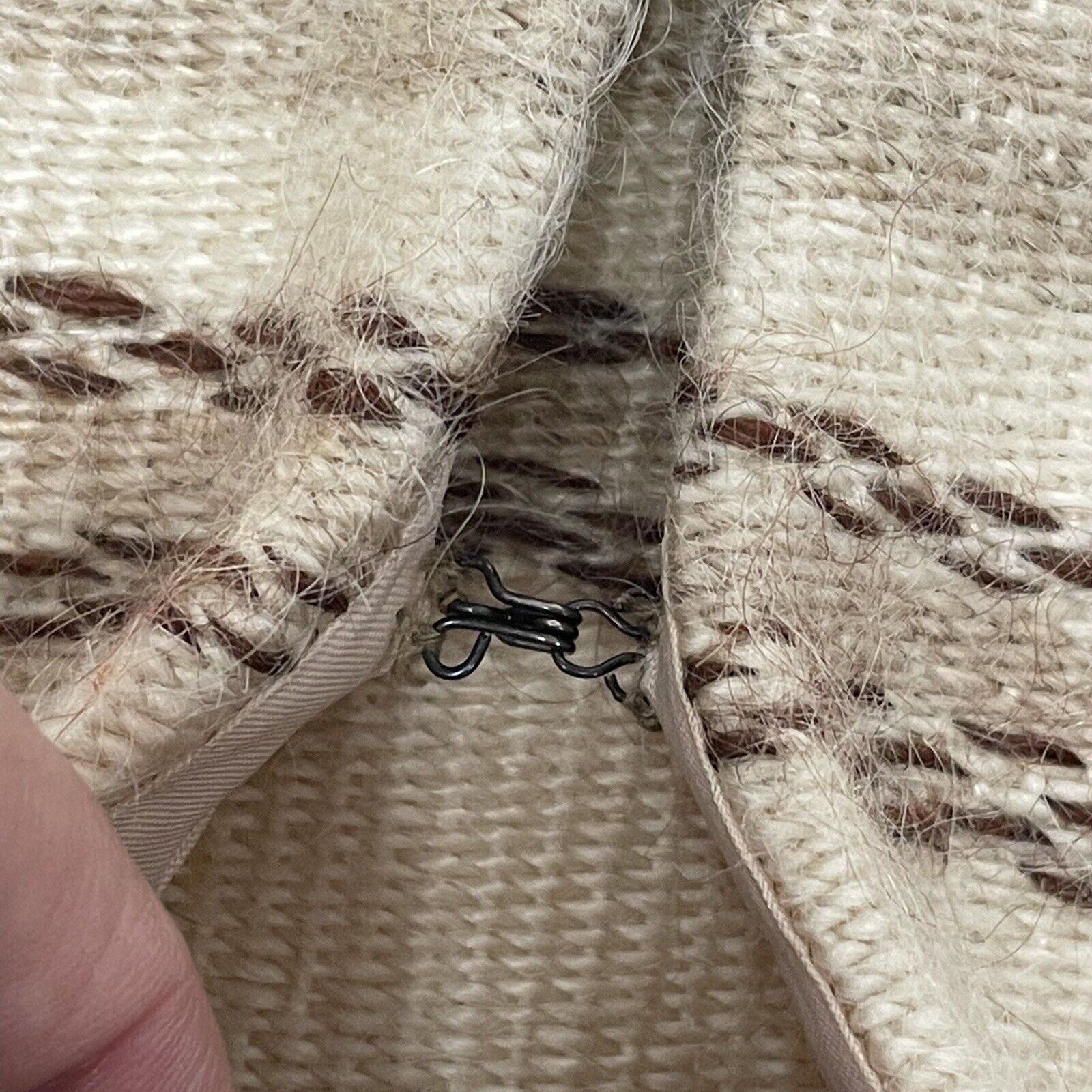 Other Vtg Thabana Li Mele Handmade Woven African MOHAIR Vest Size S / US 4 / IT 40 - 5 Thumbnail