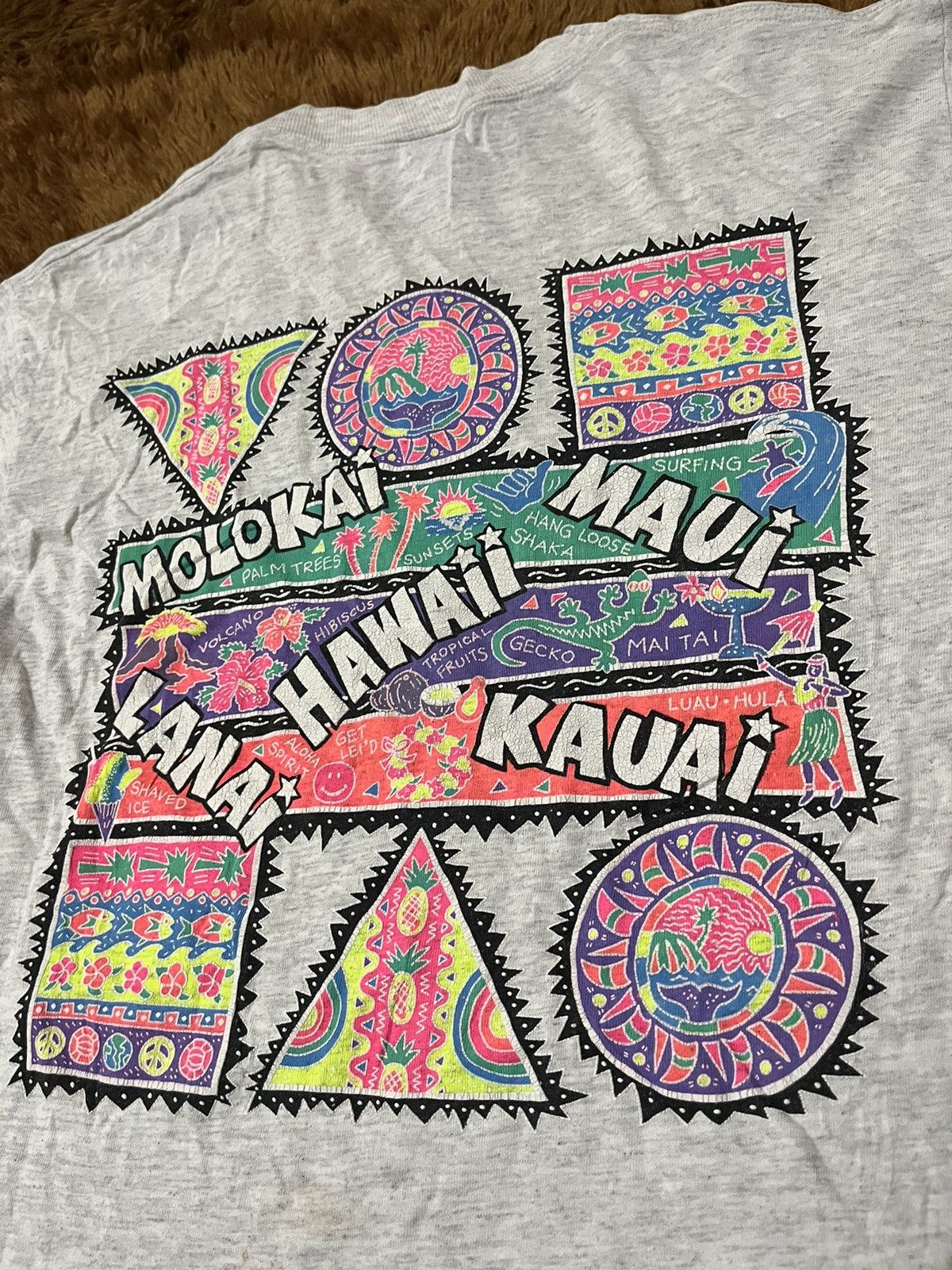Vintage Hawai Tshirt Tag Jerzees Made In USA Y2K Style Vintage Size US M / EU 48-50 / 2 - 5 Thumbnail
