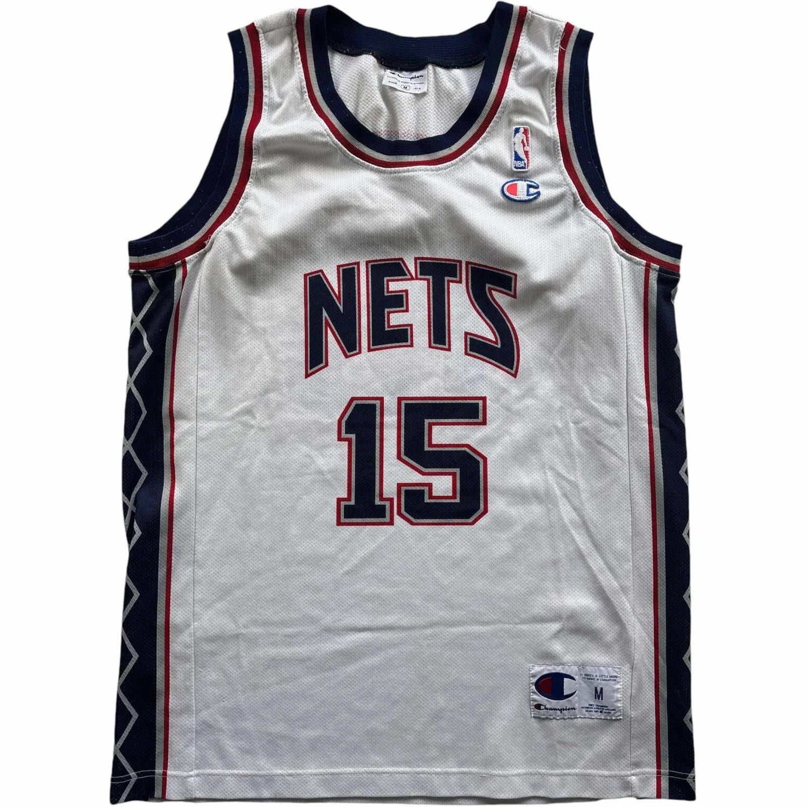 Champion New Jersey Nets Vince Carter Champion EU home NBA jersey M Size US M / EU 48-50 / 2 - 1 Thumbnail