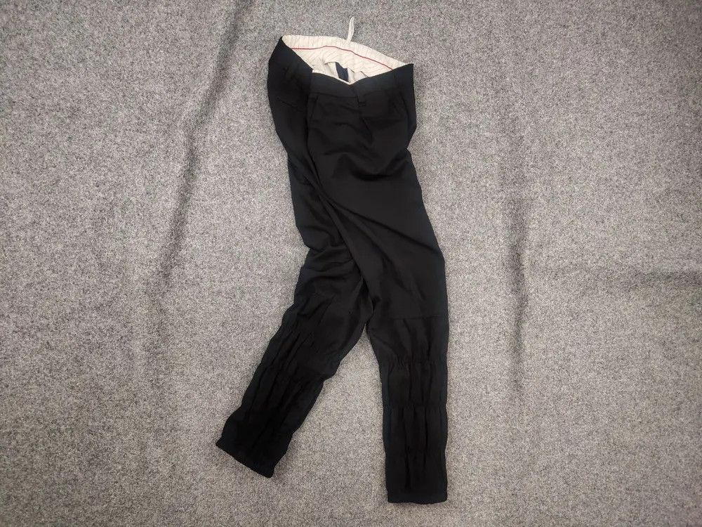 Prada Archive Vintage 00's Prada Wool drawstrings Trouser Pants Size 30" / US 8 / IT 44 - 1 Thumbnail