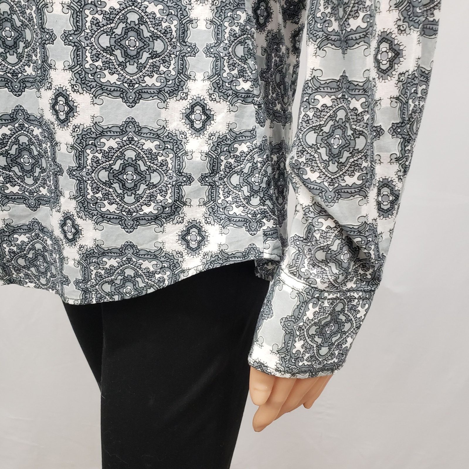 J.Crew J. Crew The Perfect Shirt Button Front Vintage Print S Size S / US 4 / IT 40 - 9 Thumbnail