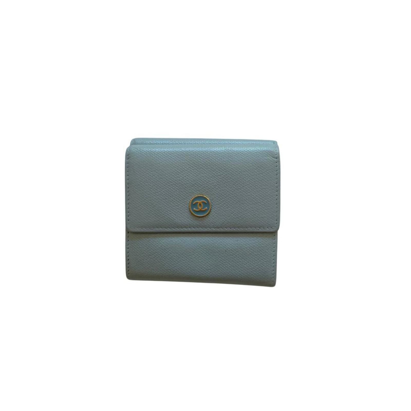 Chanel Chanel Women's Blue Wallet-purs Size ONE SIZE - 1 Thumbnail