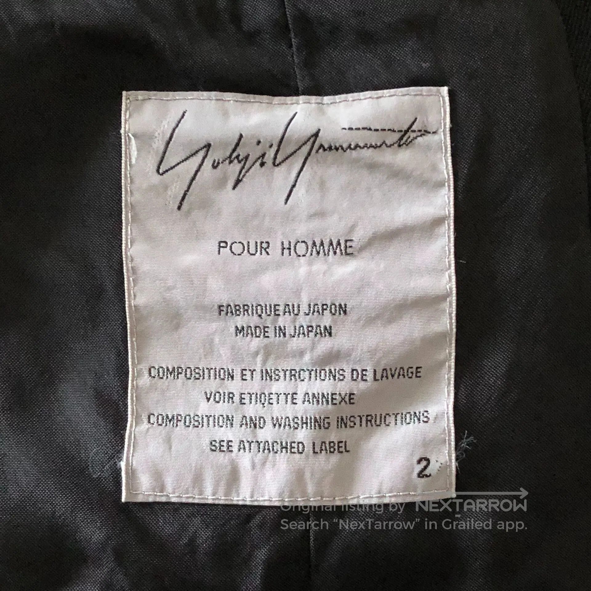 Yohji Yamamoto yohji yamamoto 2007 spring summer suit. Size US M / EU 48-50 / 2 - 7 Thumbnail