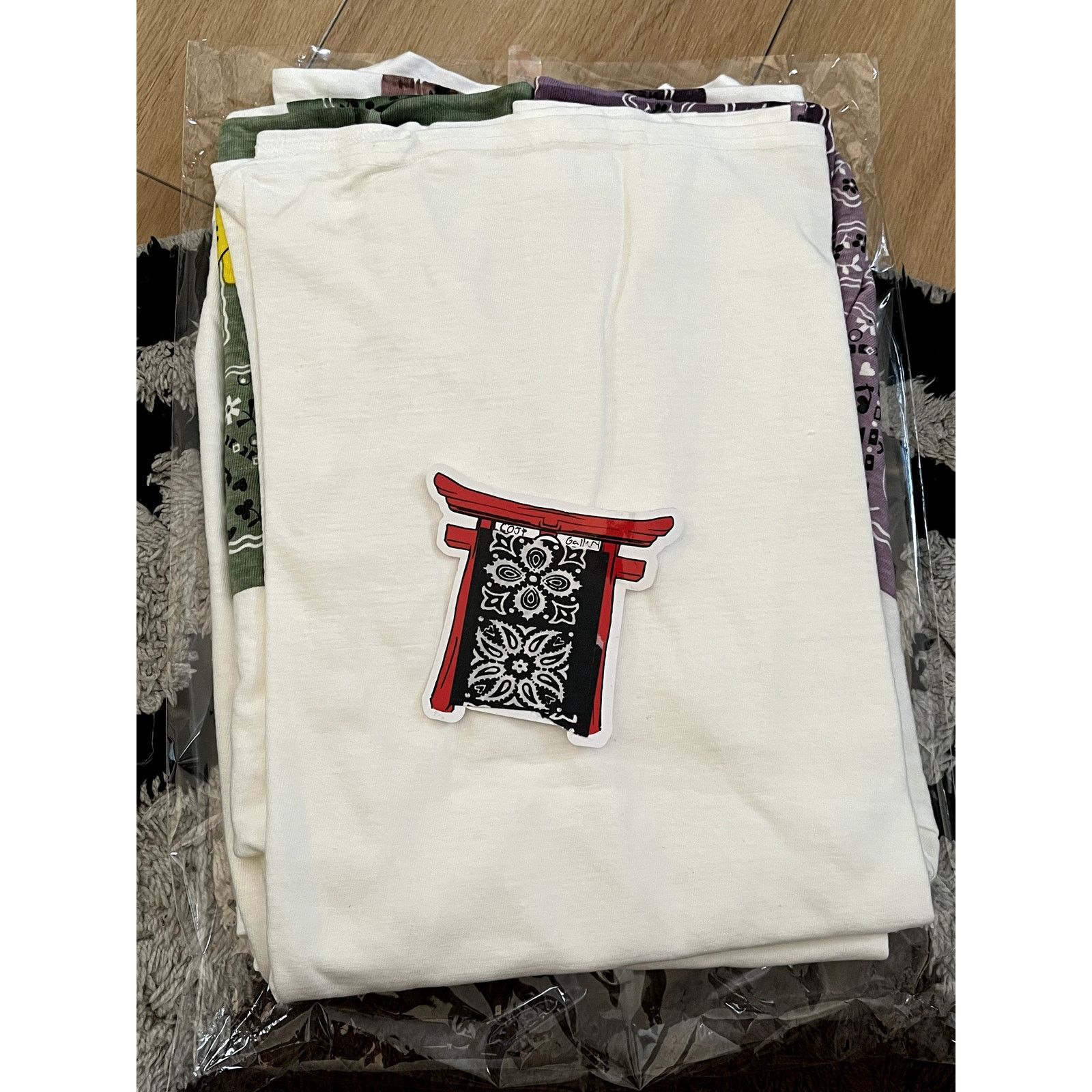 Kapital Kapital 18.5 Bandana Huge T (Peckish Bowy) Size US L / EU 52-54 / 3 - 3 Thumbnail