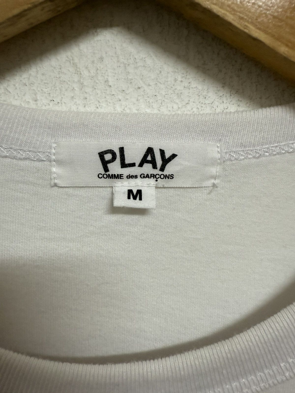 Comme des Garcons PLAY CDG Play Comme des Garcons Tshirt Size US M / EU 48-50 / 2 - 5 Thumbnail