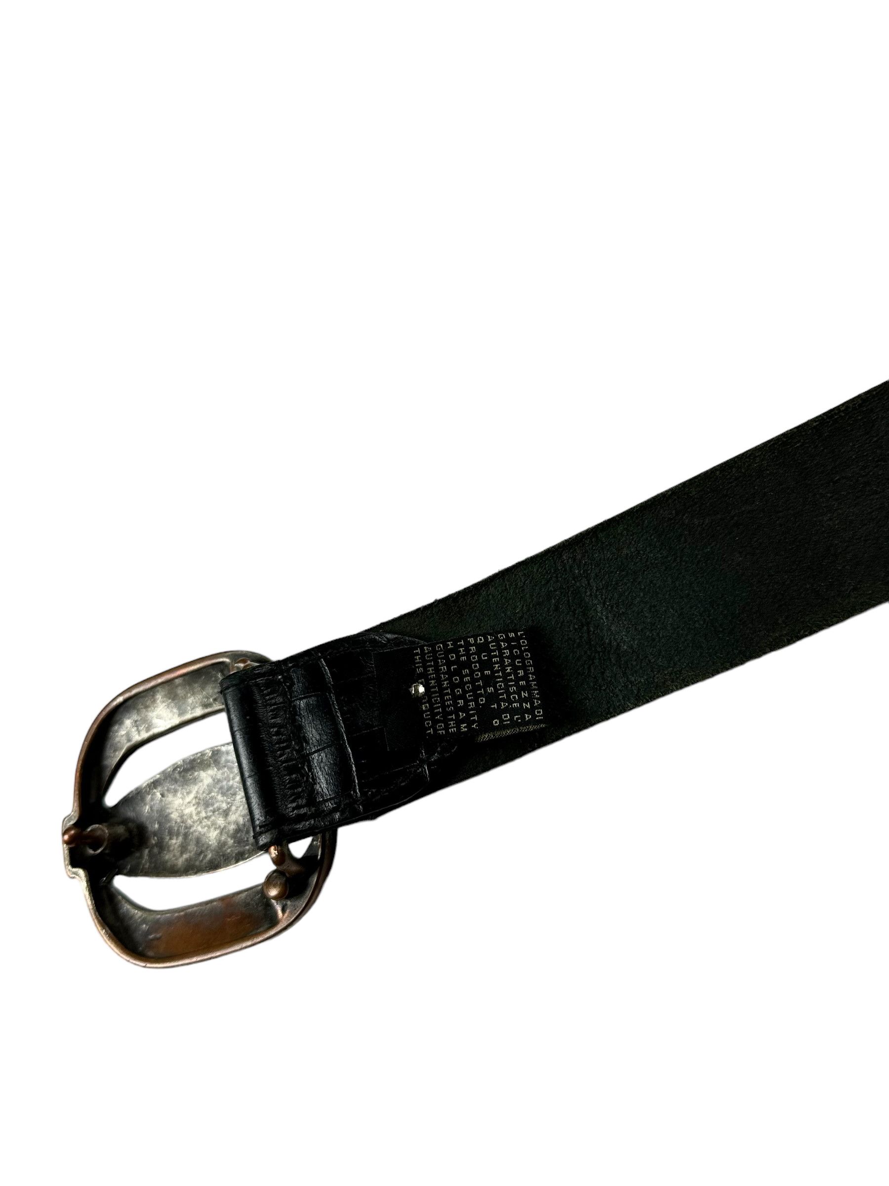 Roberto Cavalli Vintage Just Cavalli genuine leather heavy vintage belt Size ONE SIZE - 3 Thumbnail