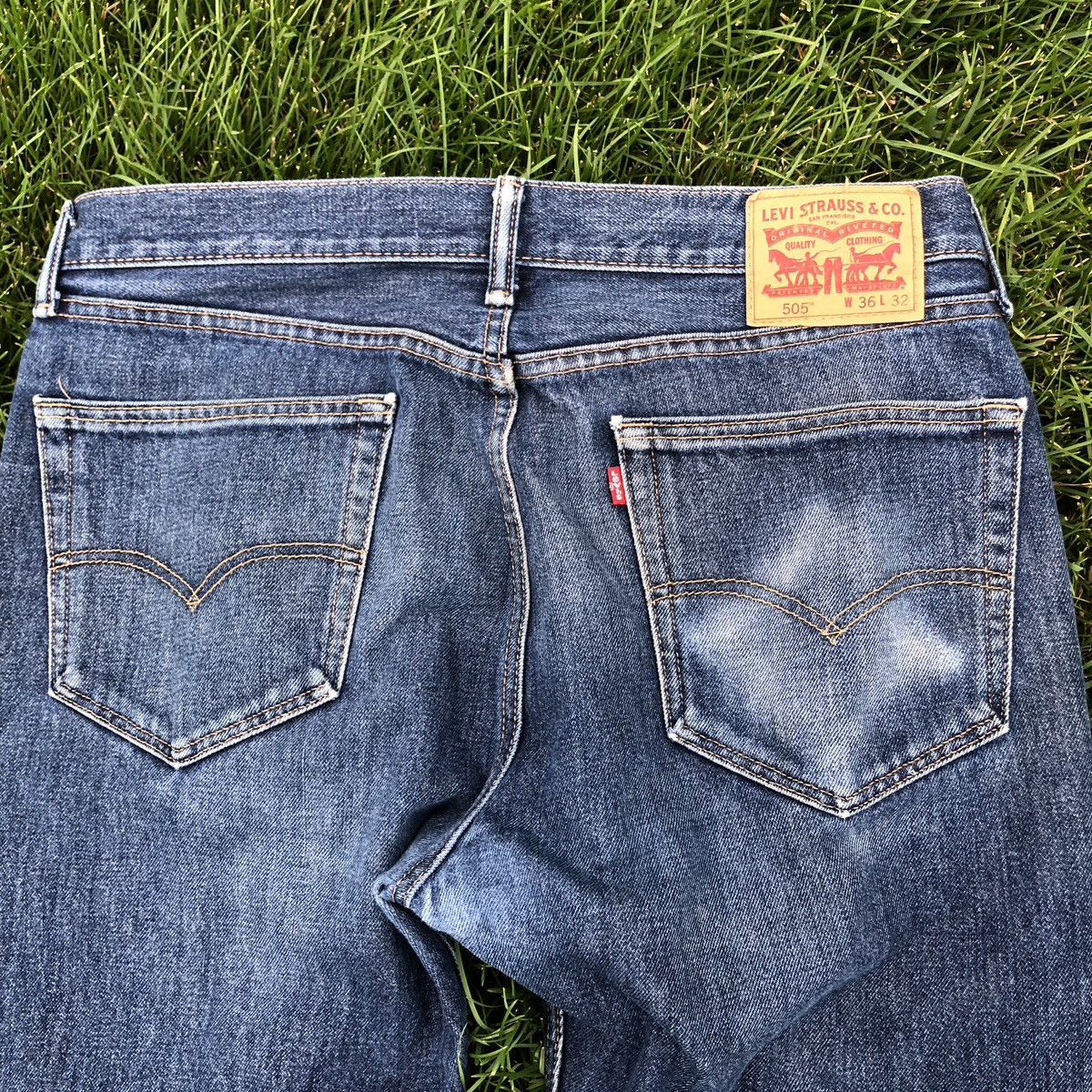 Levi's × Levi's Vintage Clothing Levi’s 505 denim jeans Size US 36 / EU 52 - 6 Thumbnail