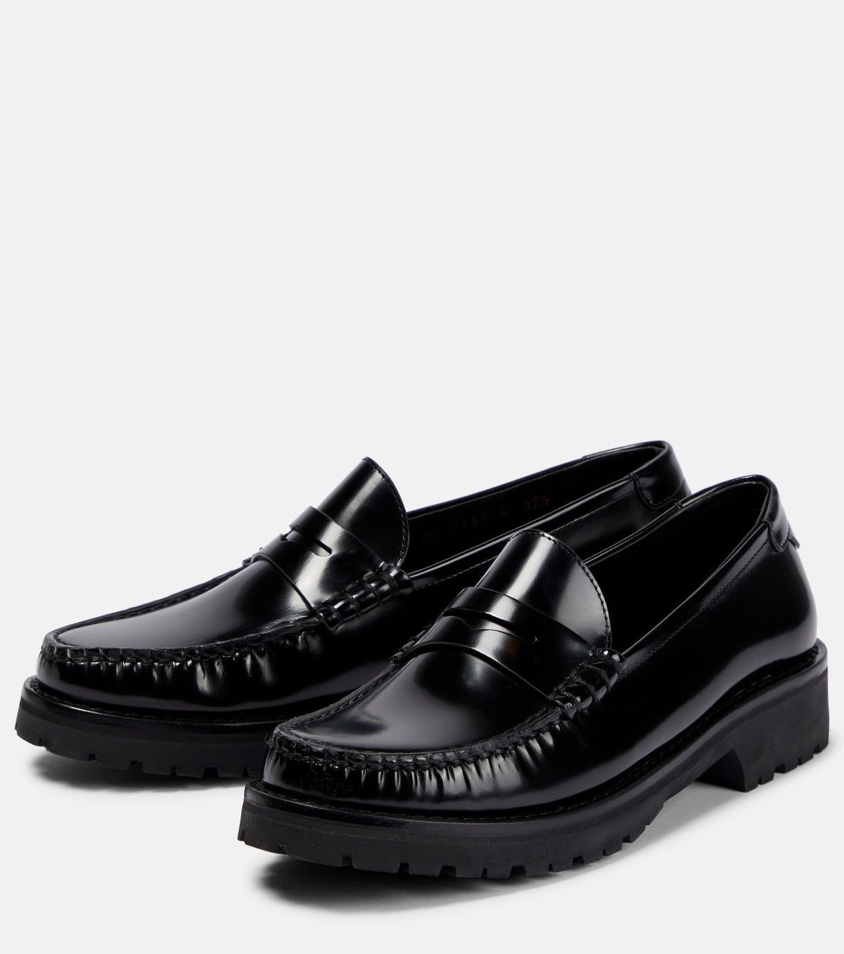 Saint Laurent Paris Le Loafer leather penny loafers Size US 7 / IT 37 - 4 Thumbnail