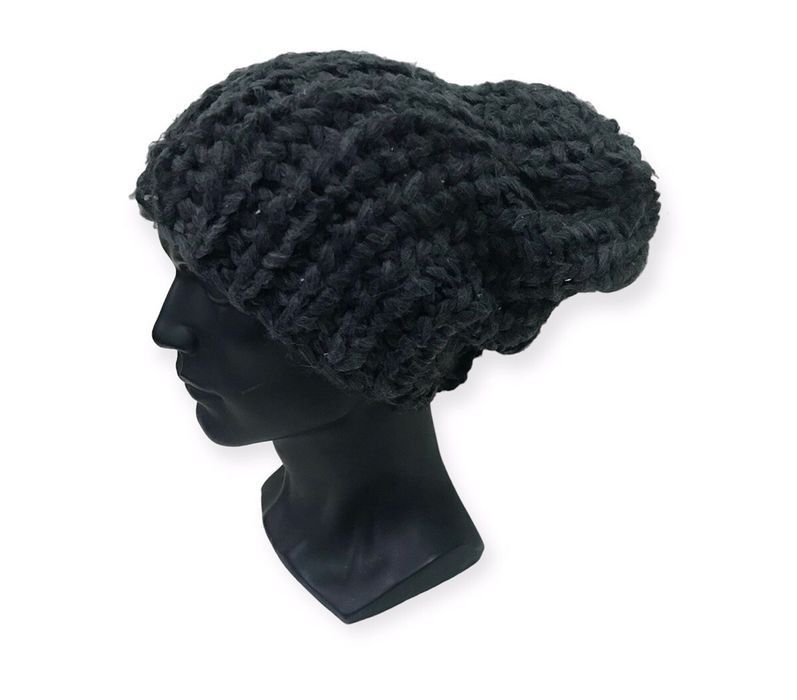 H&M H&M Knit Beanie Hat Size ONE SIZE - 1 Thumbnail