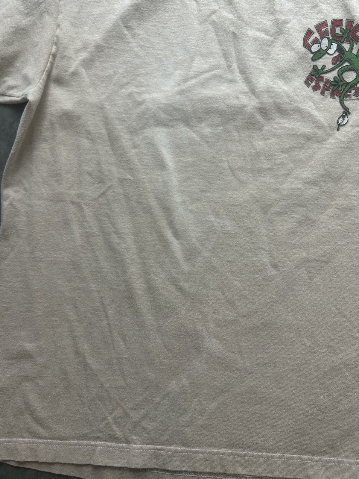 Vintage Vintage 90s Gecko Espresso Coffee Tee Size US M / EU 48-50 / 2 - 8 Thumbnail