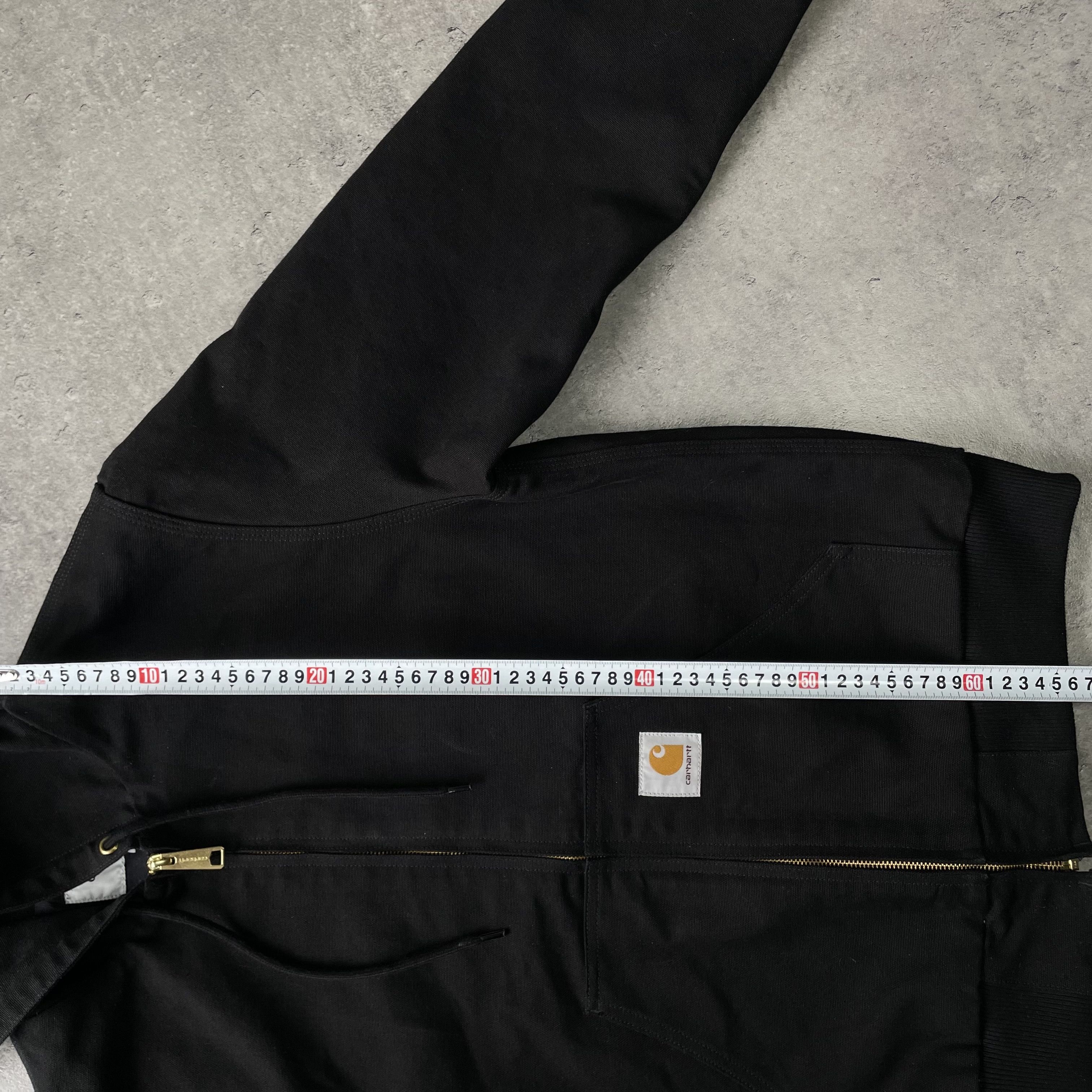 Carhartt Carhartt Active Jacket Black Denim Hooded Jacket Vintage S Size US S / EU 44-46 / 1 - 17 Thumbnail